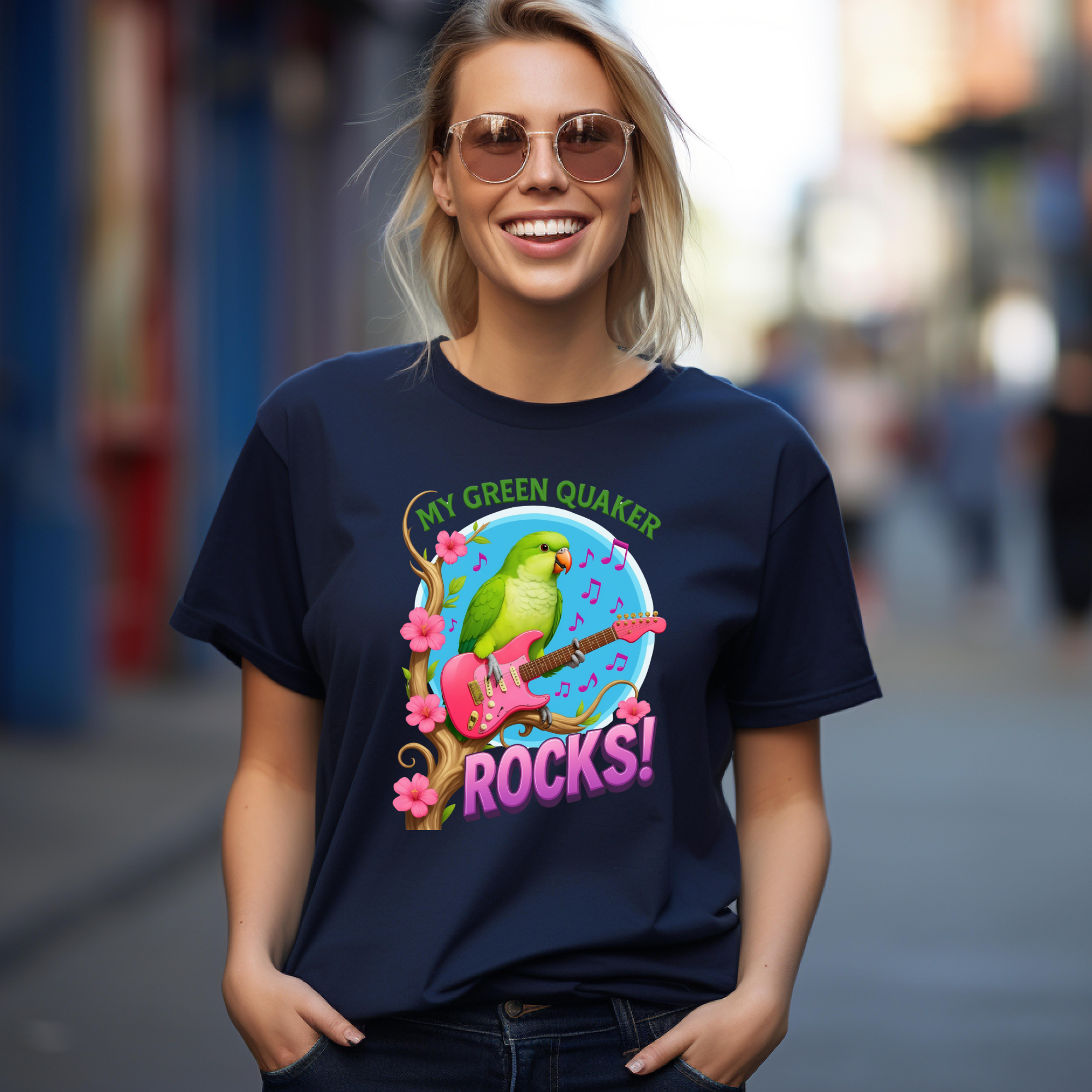 Green Quaker Rocks T-Shirt