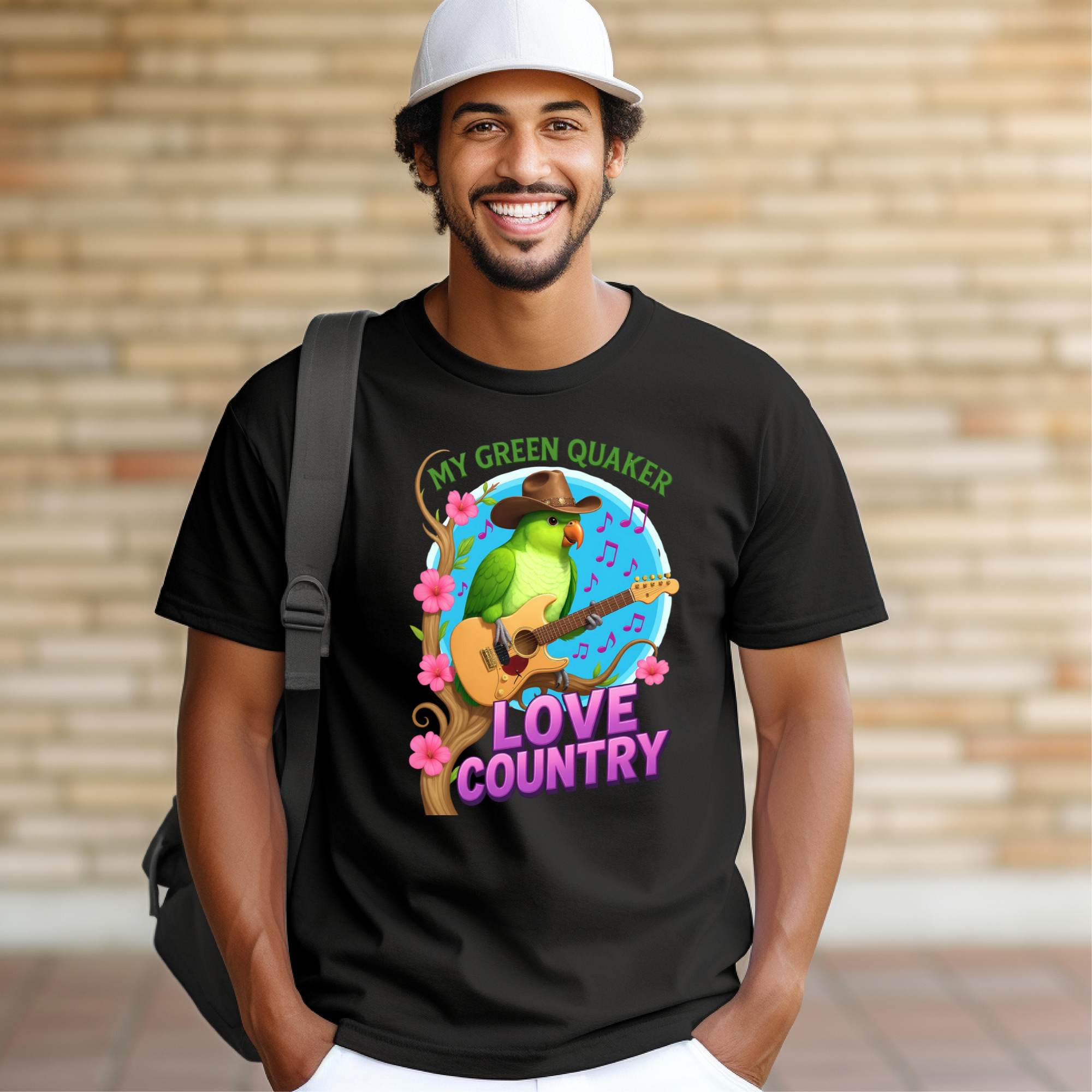 Green Quaker Love Country T-Shirt