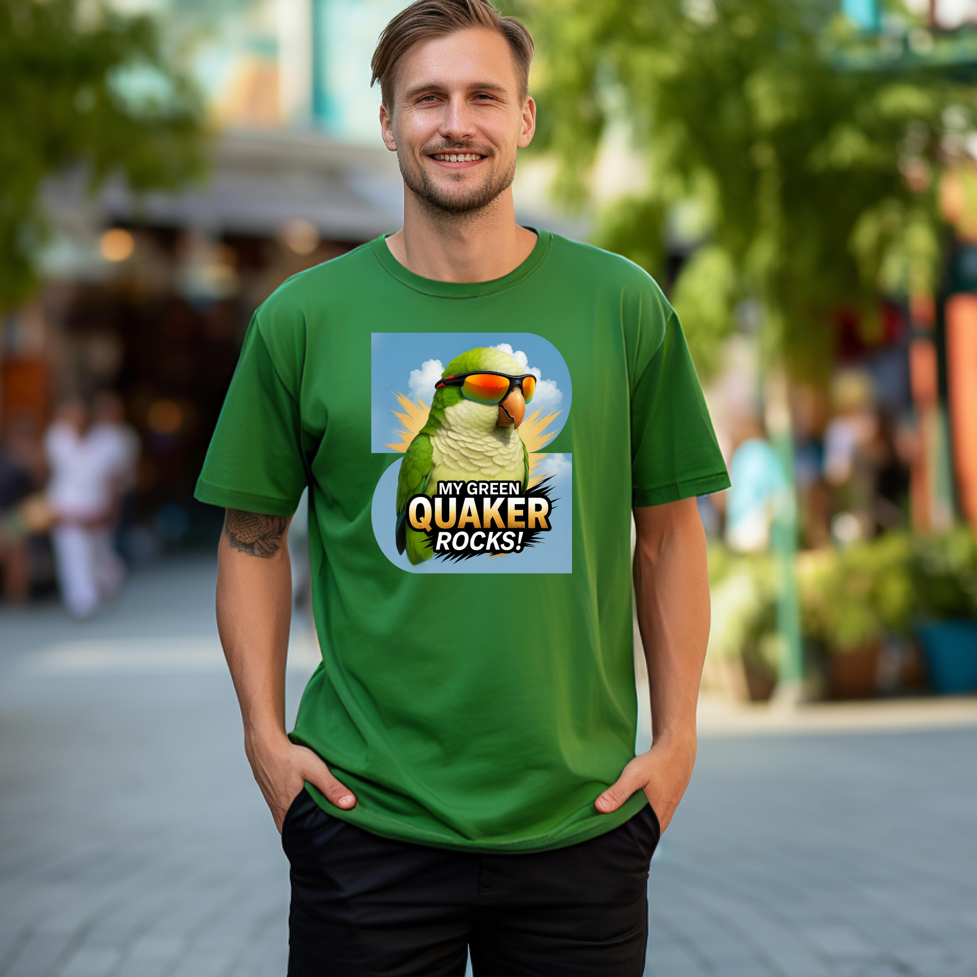 Green Quaker T-Shirt