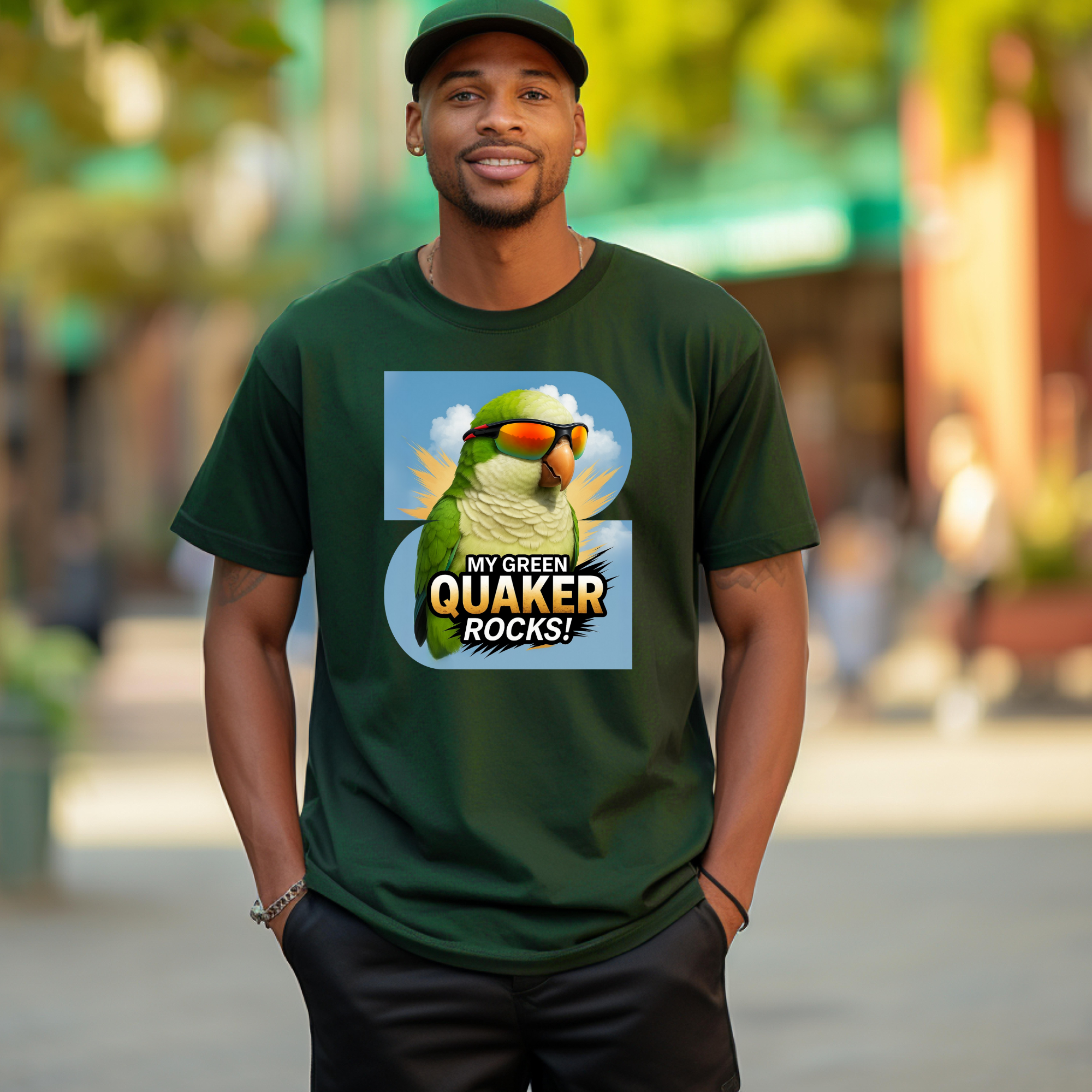 Green Quaker T-Shirt