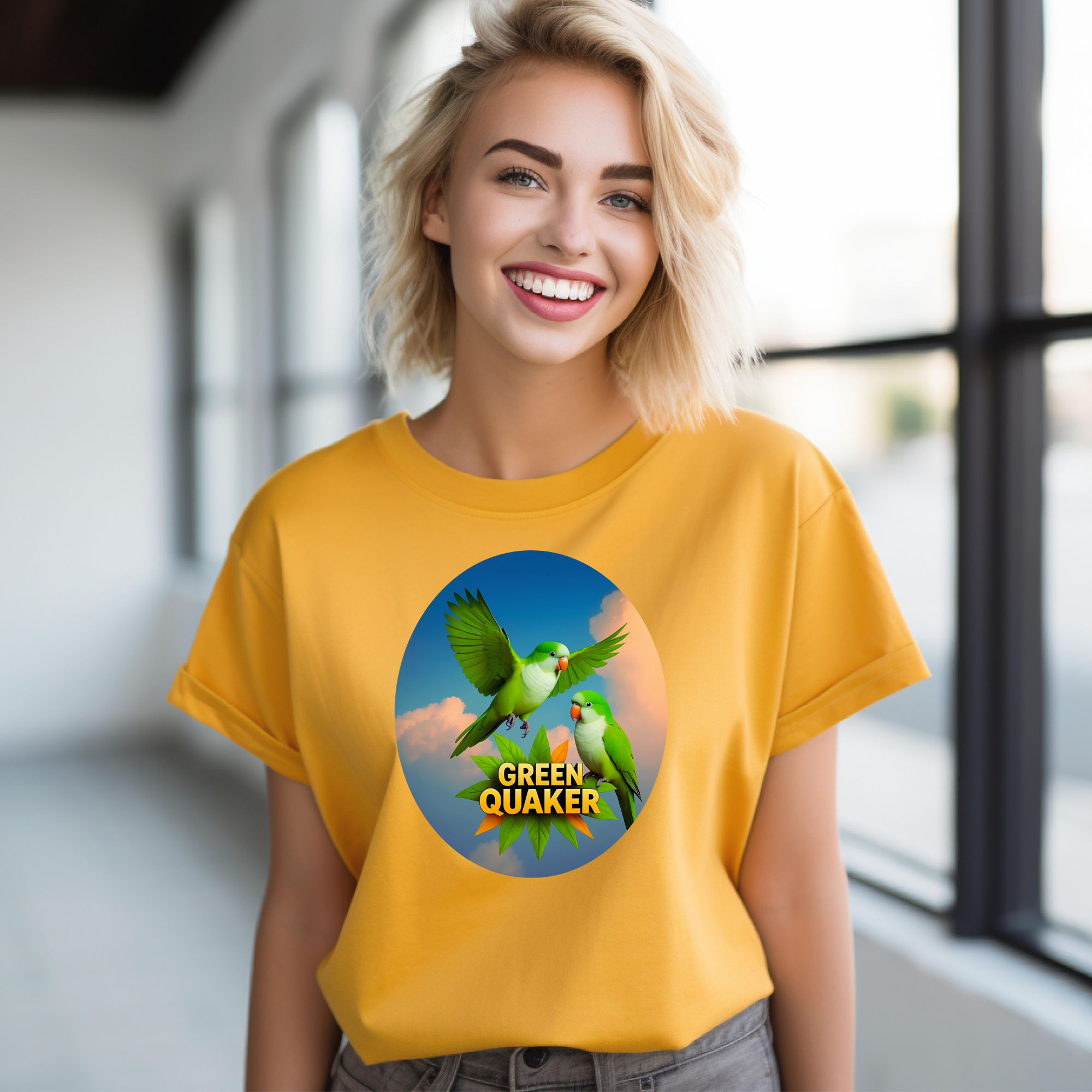 Flying Green Quaker T-Shirt