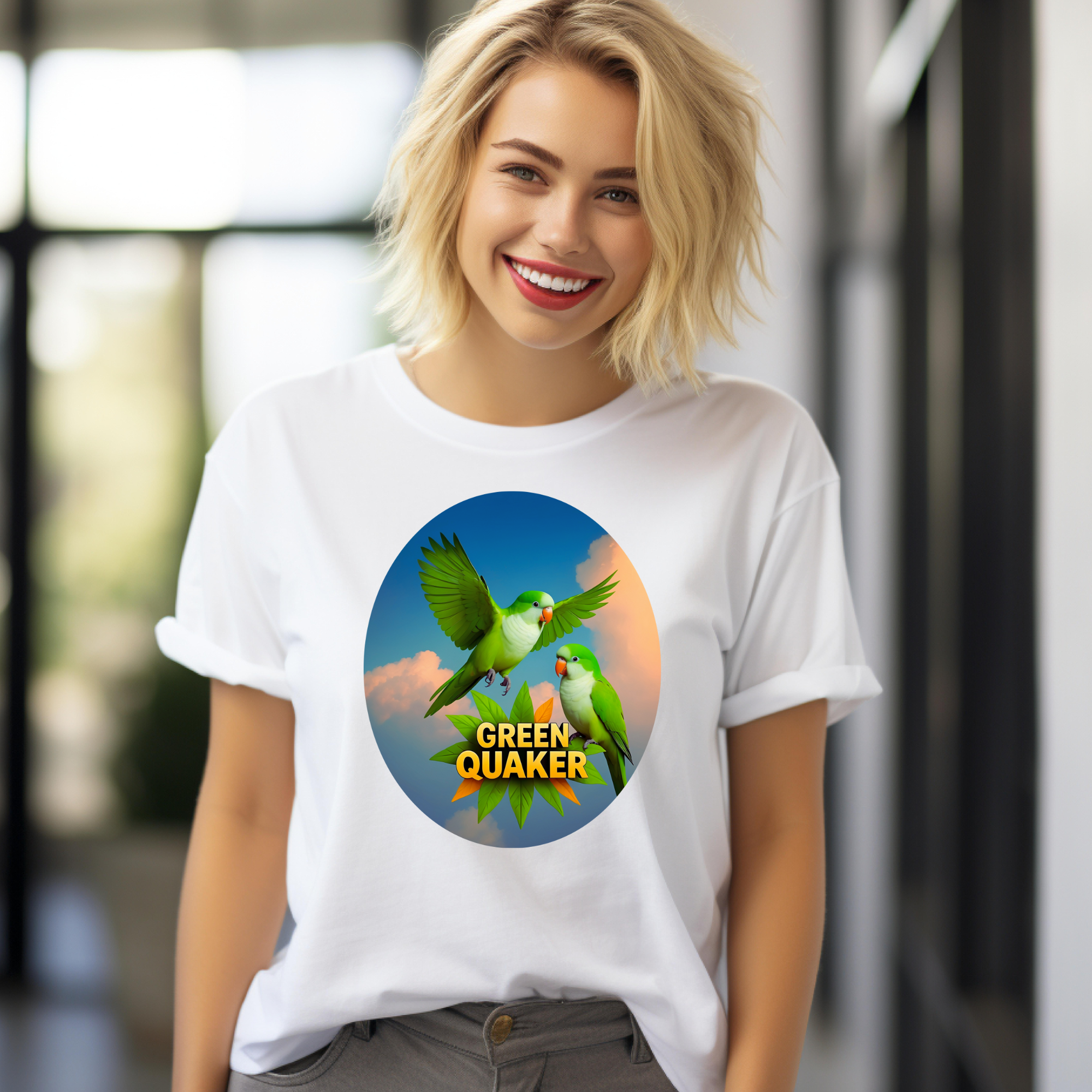 Flying Green Quaker T-Shirt
