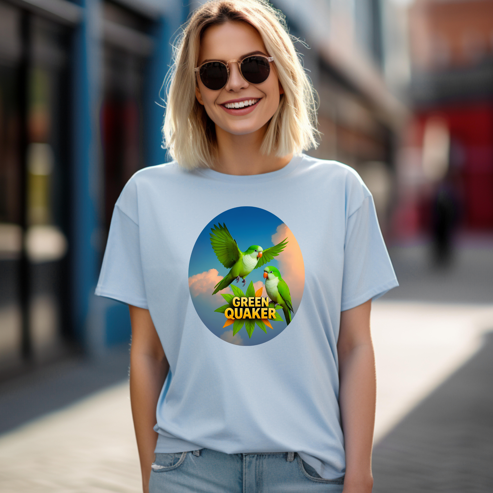 Flying Green Quaker T-Shirt