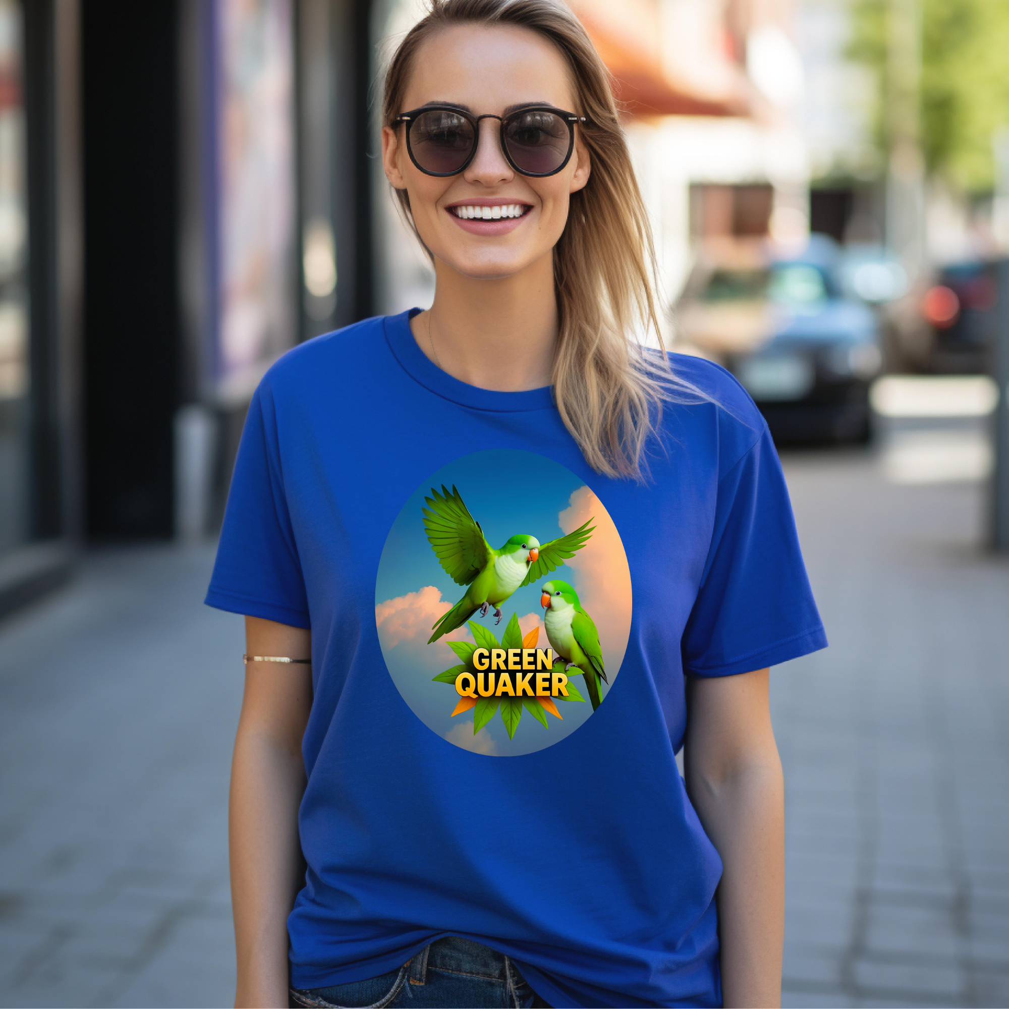 Flying Green Quaker T-Shirt