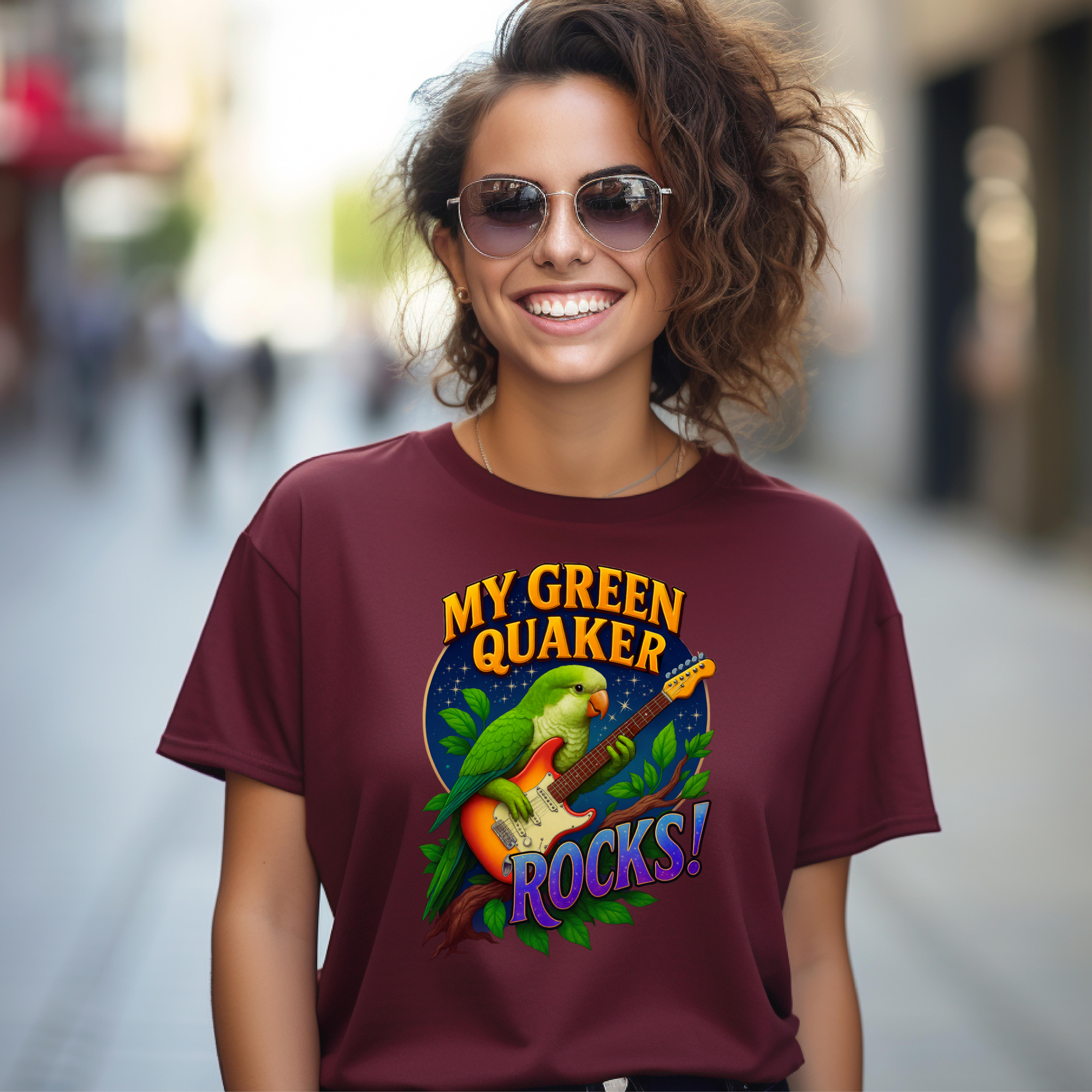 My Green Quaker Rocks T-Shirt