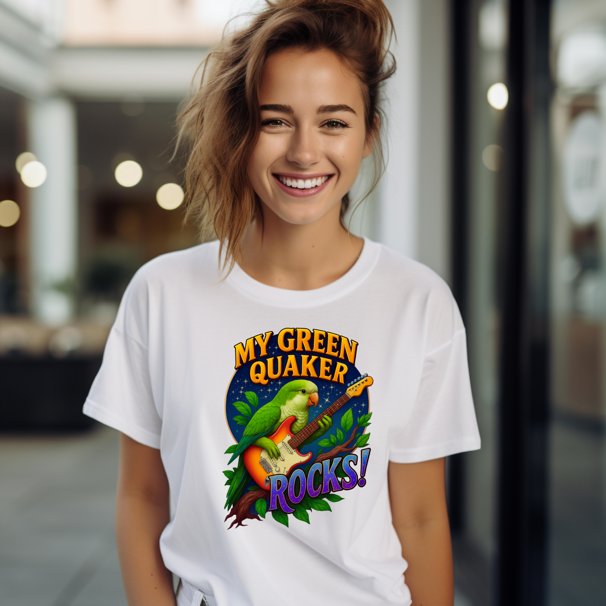 My Green Quaker Rocks T-Shirt