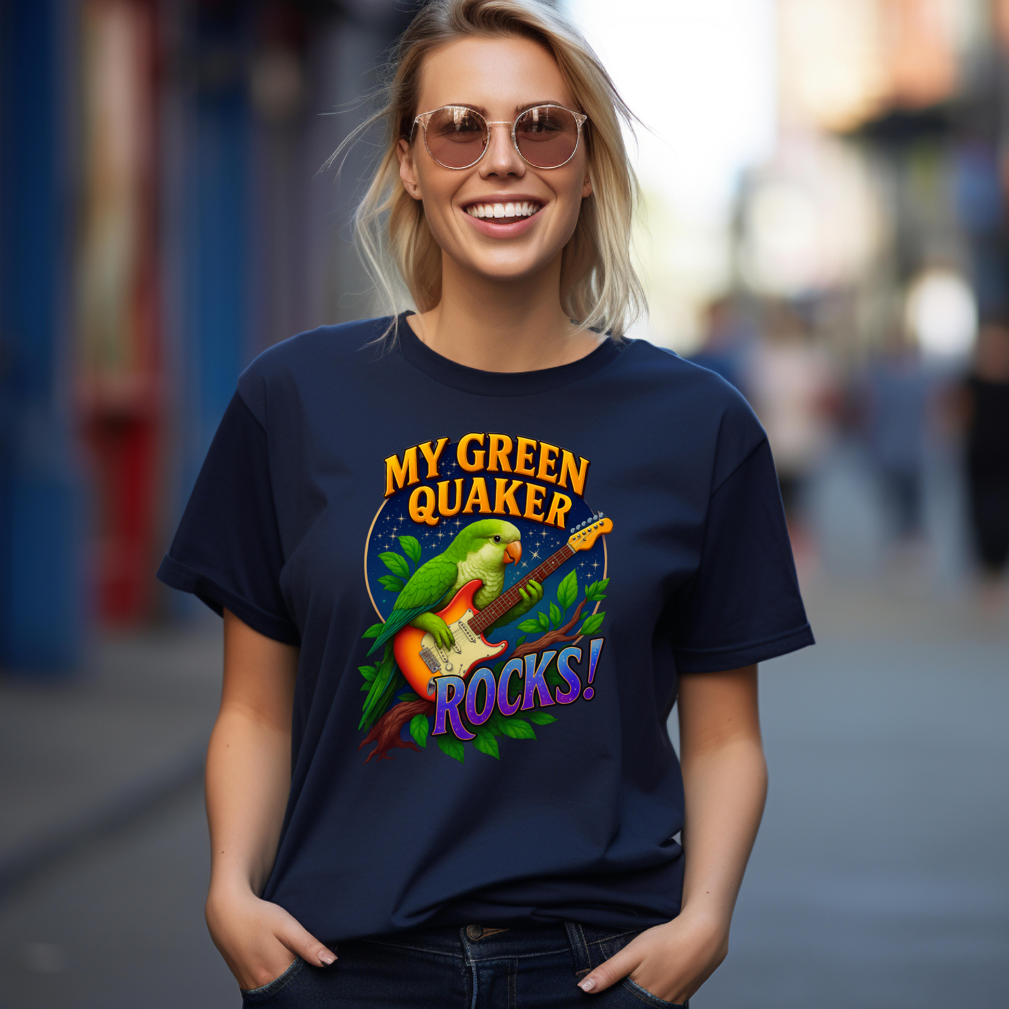 My Green Quaker Rocks T-Shirt