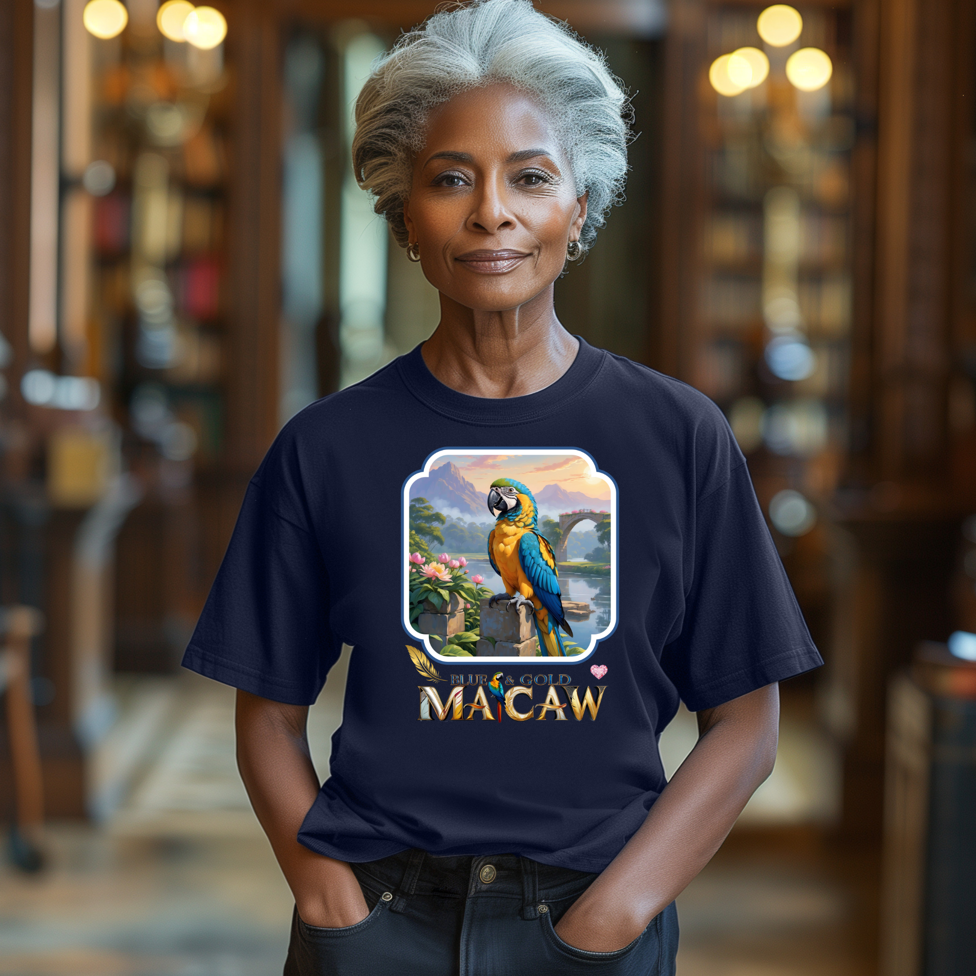 Blue & Gold Macaw Nature T-Shirt