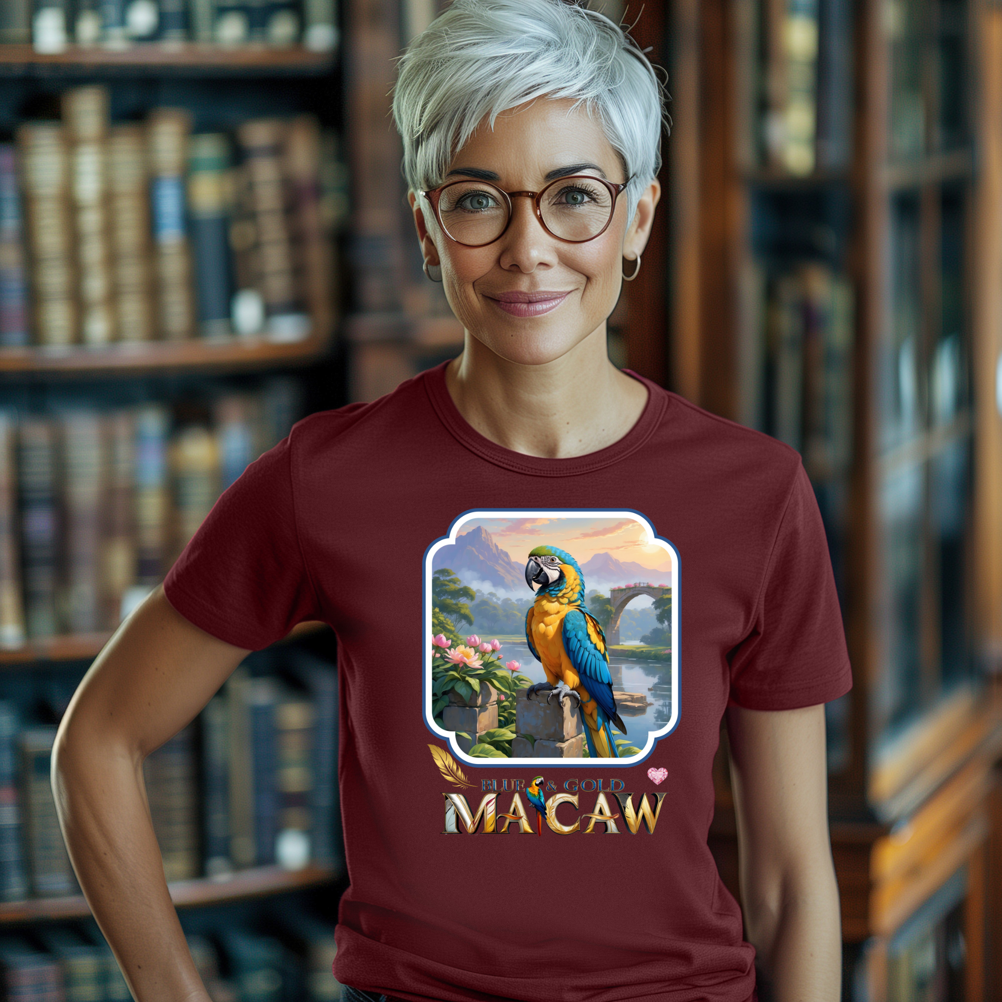 Blue & Gold Macaw Nature T-Shirt