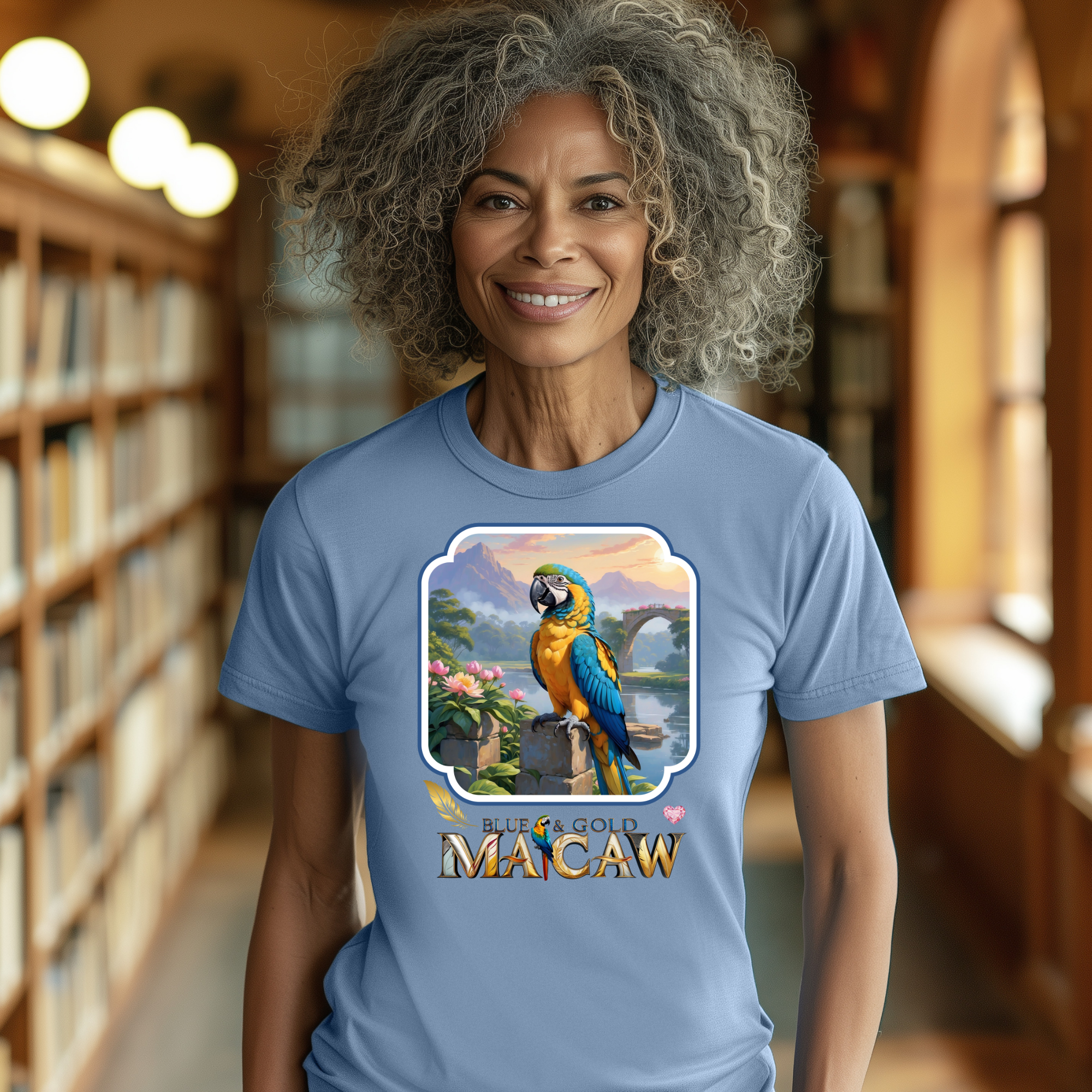 Blue & Gold Macaw Nature T-Shirt