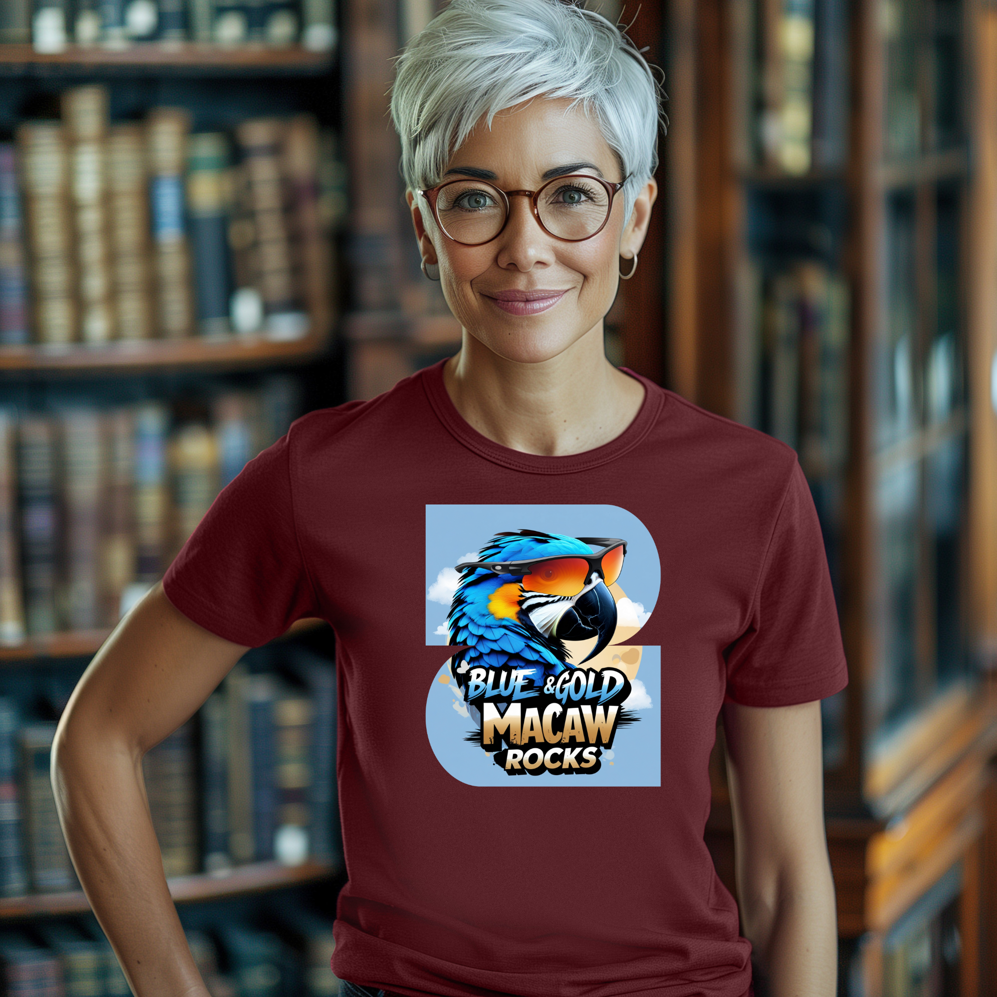 My Blue & Gold Rocks Sunglasses T-Shirt