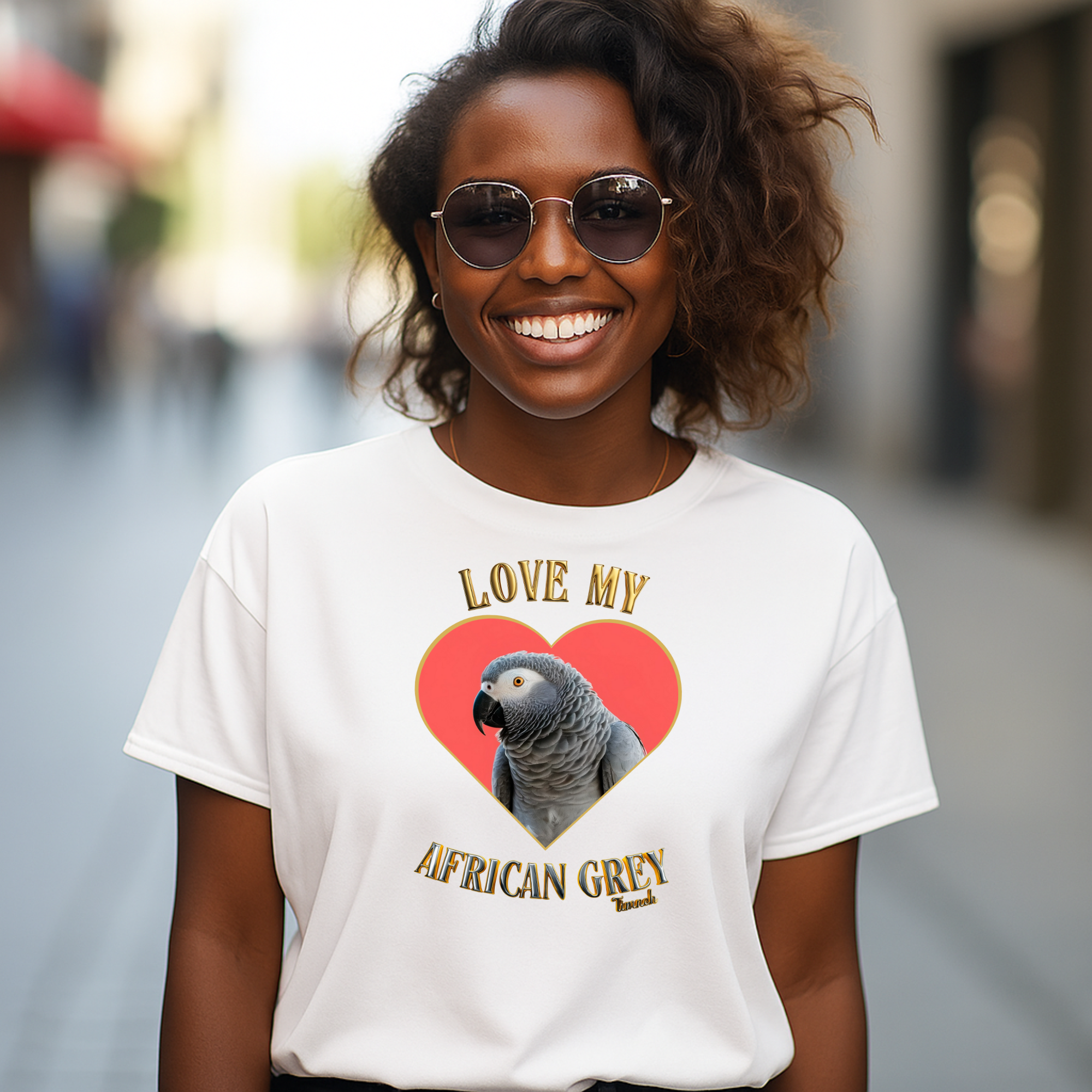 Love My African Grey Timneh T-Shirt