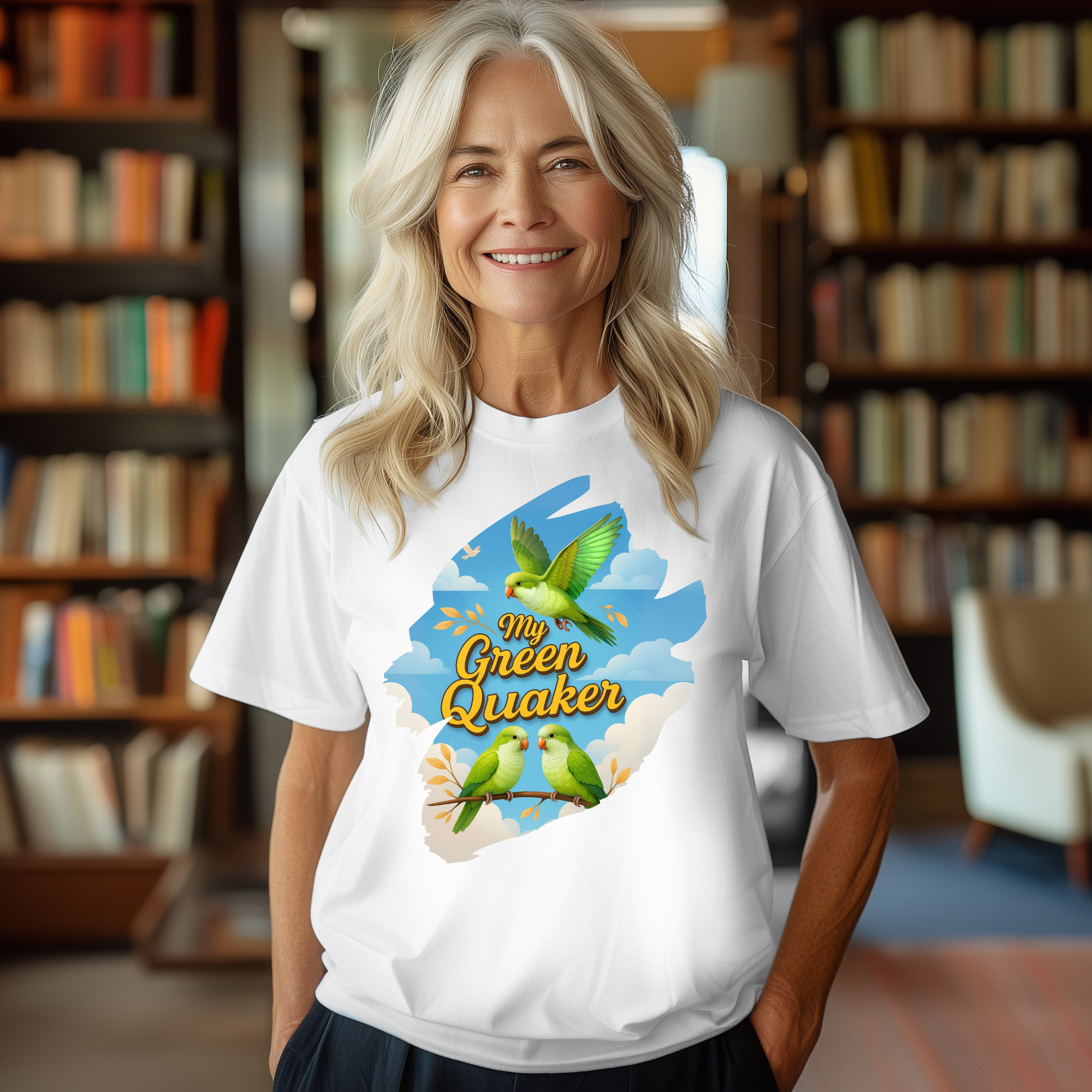 My Green Quaker Flying T-Shirt