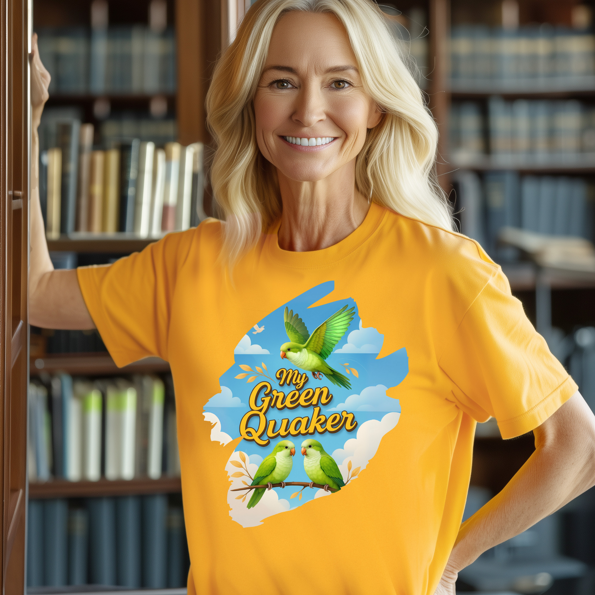 My Green Quaker Flying T-Shirt