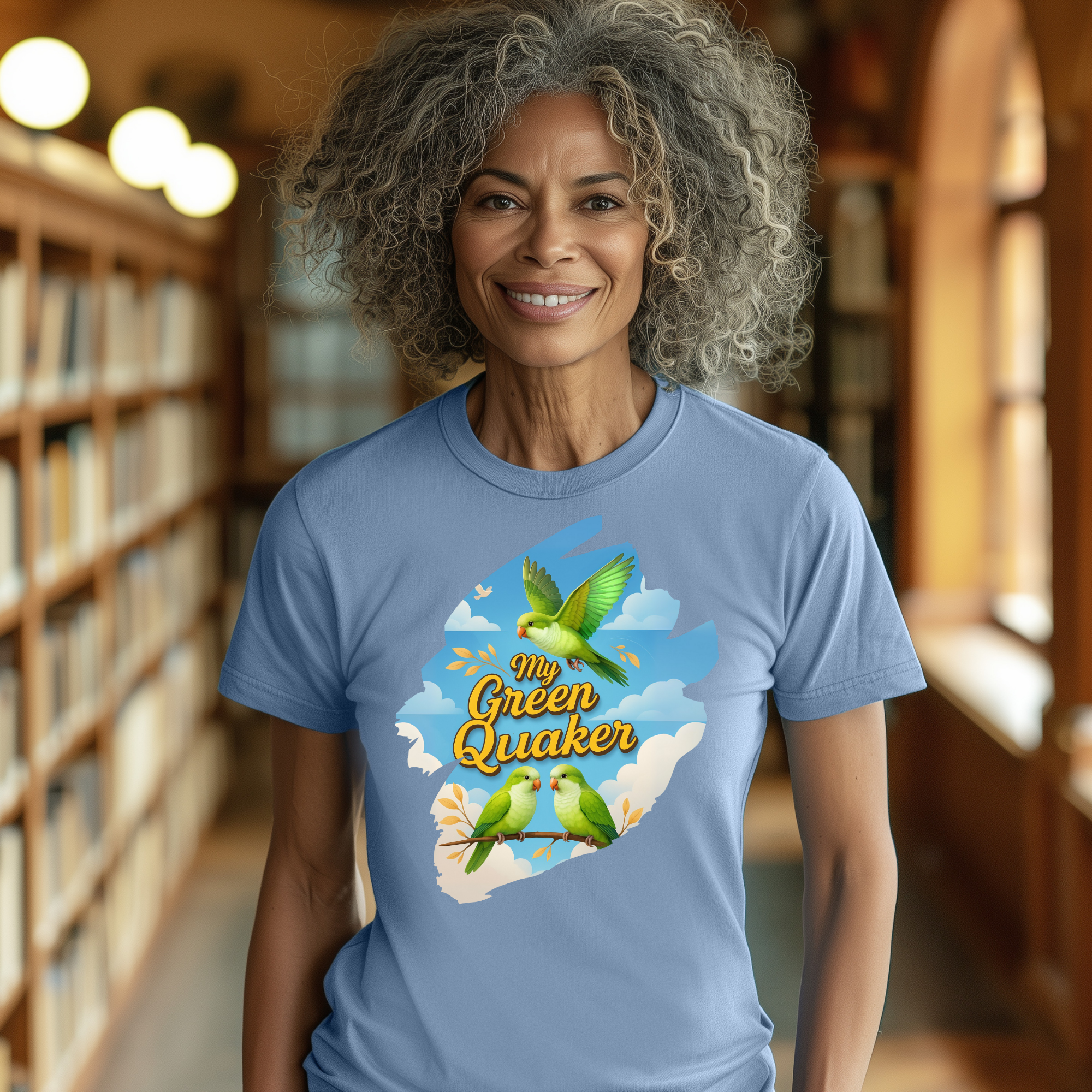 My Green Quaker Flying T-Shirt