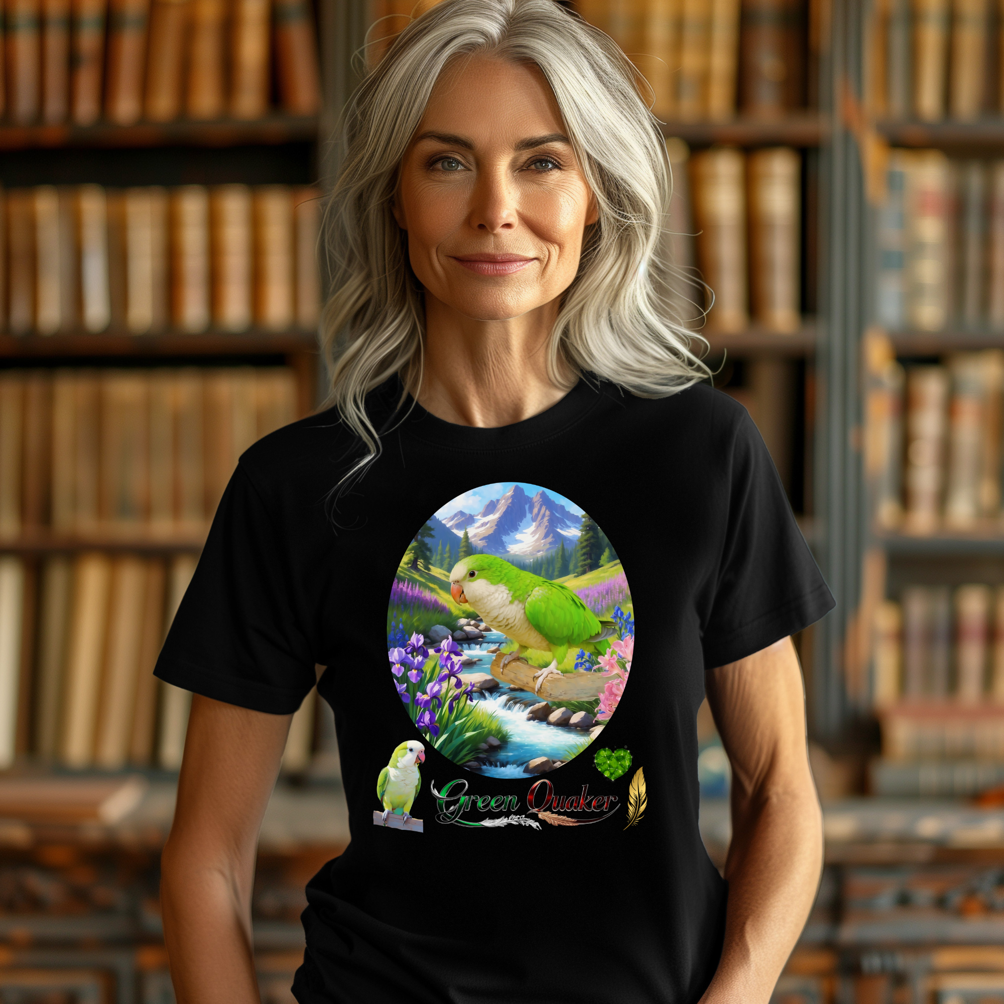Nature Green Quaker T-Shirt