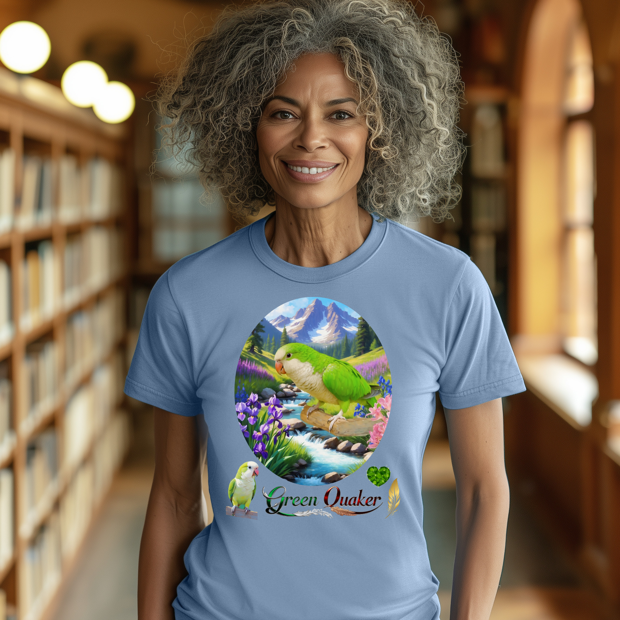 Nature Green Quaker T-Shirt
