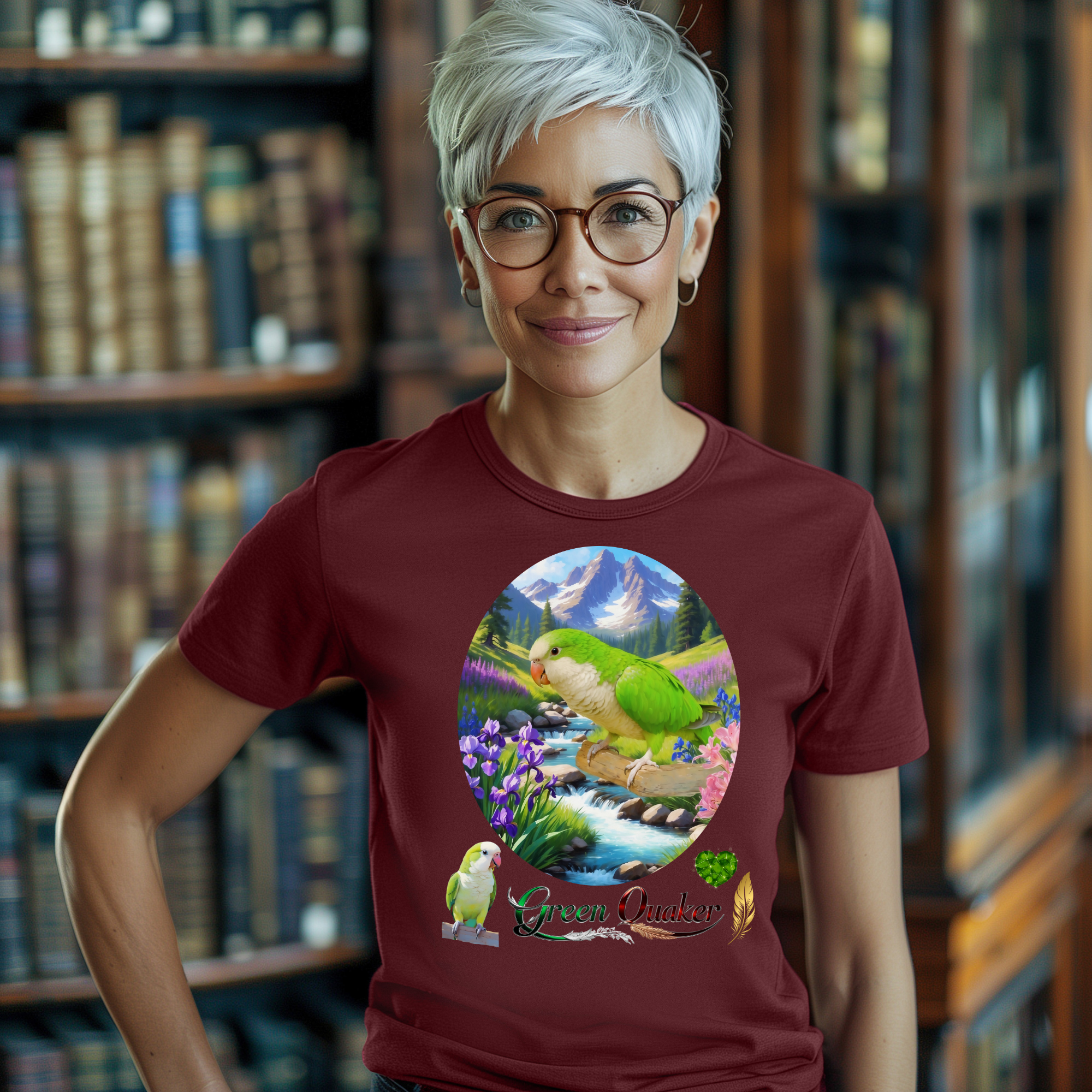 Nature Green Quaker T-Shirt