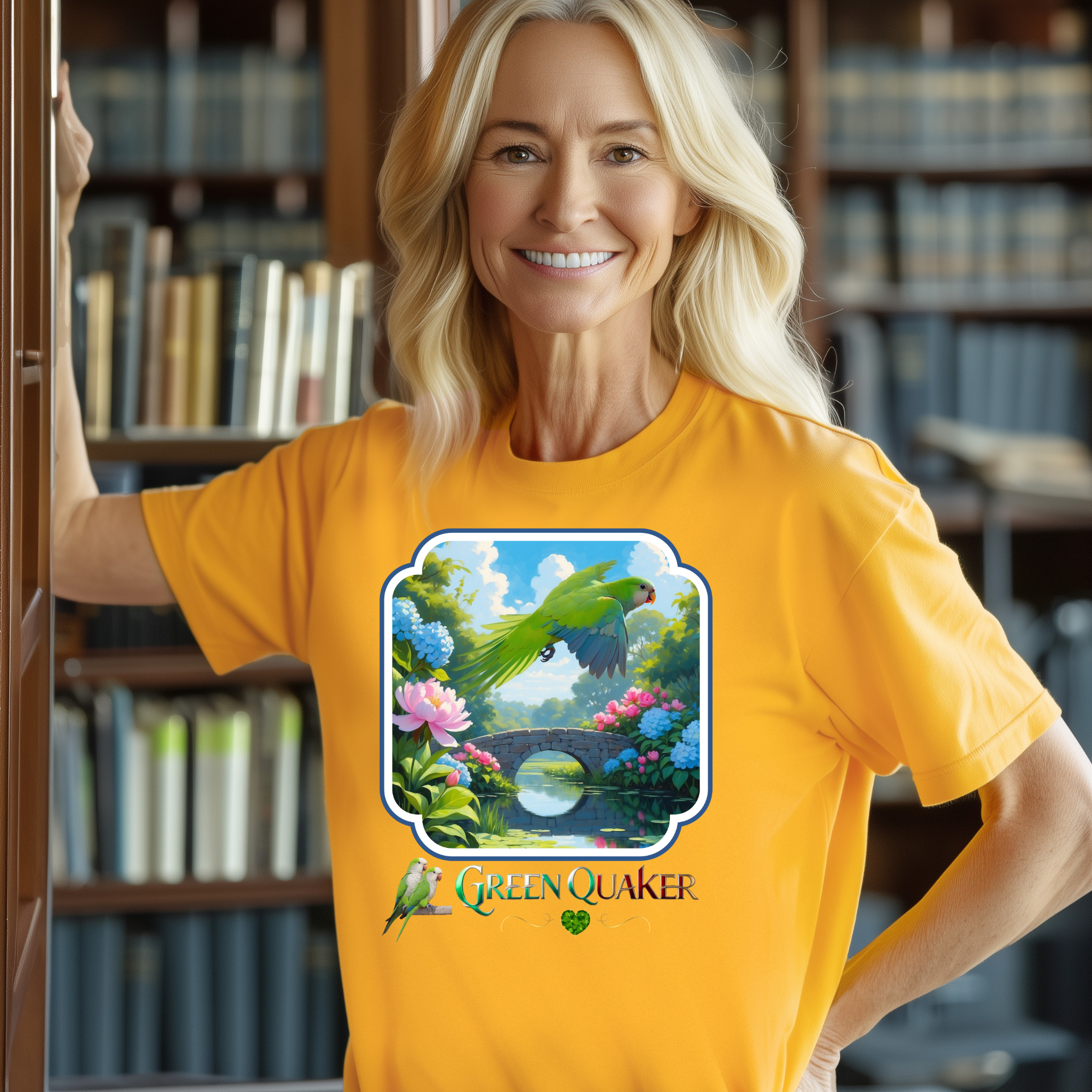 Green Quaker Bridge T-Shirt