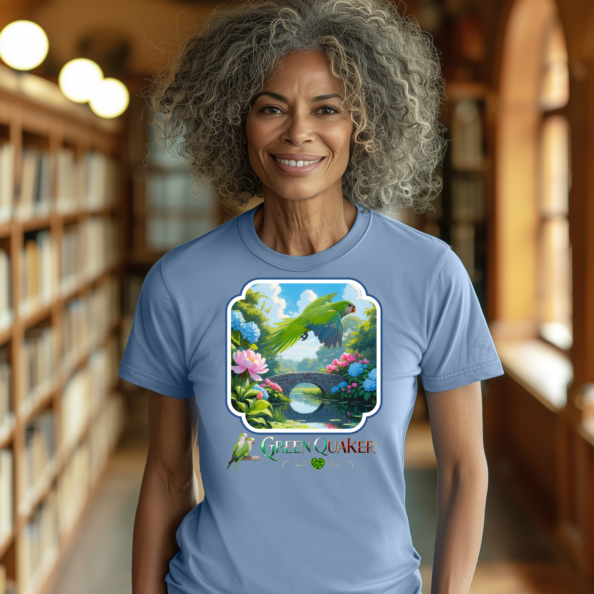 Green Quaker Bridge T-Shirt