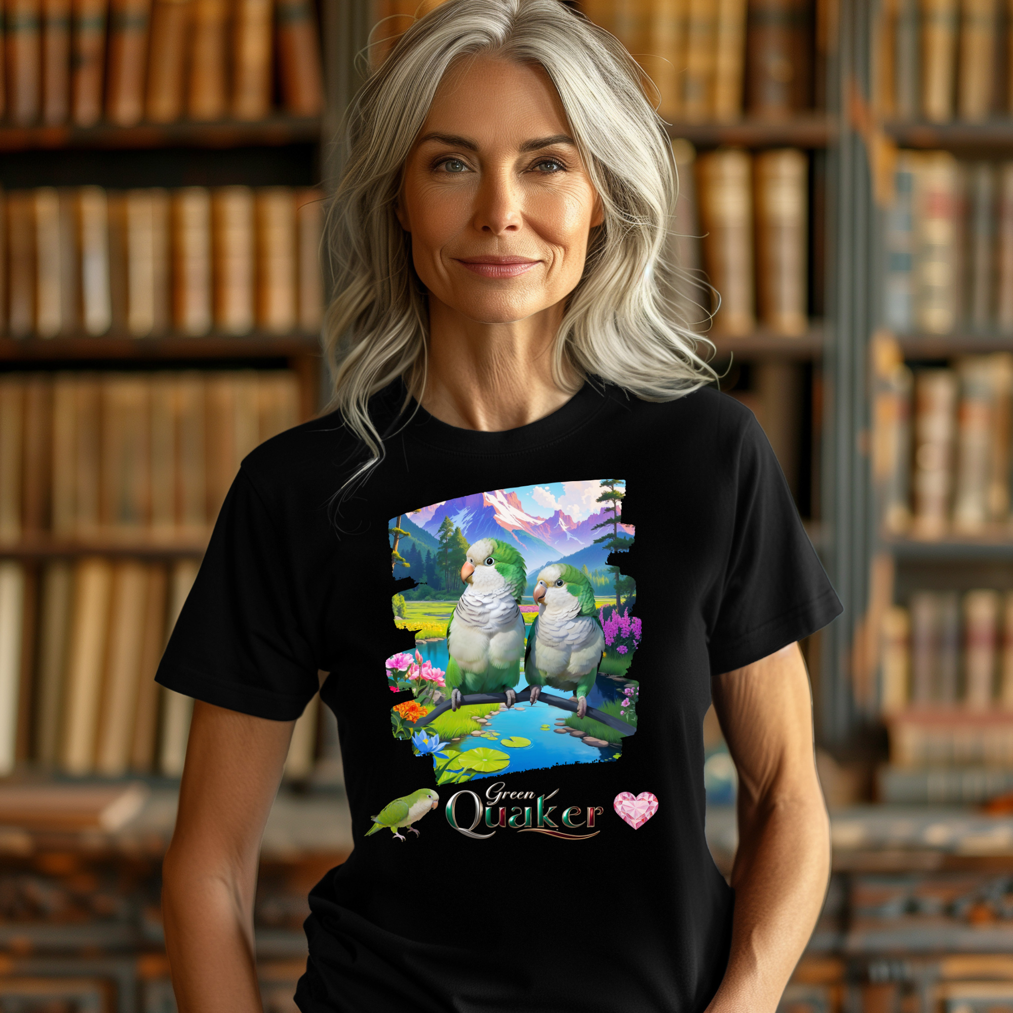 Green Quaker Nature T-Shirt