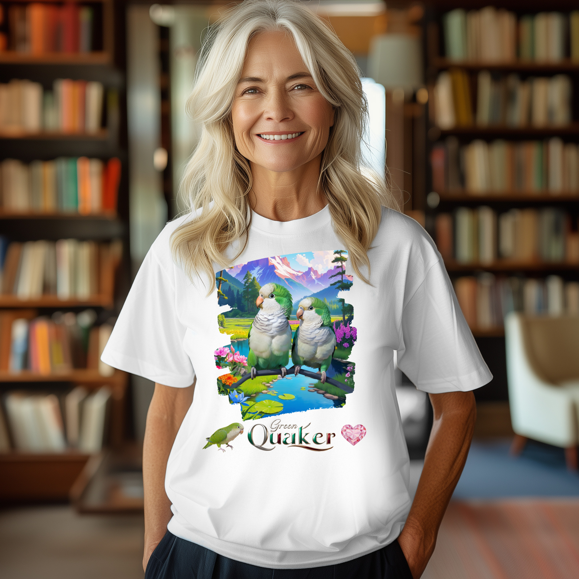 Green Quaker Nature T-Shirt