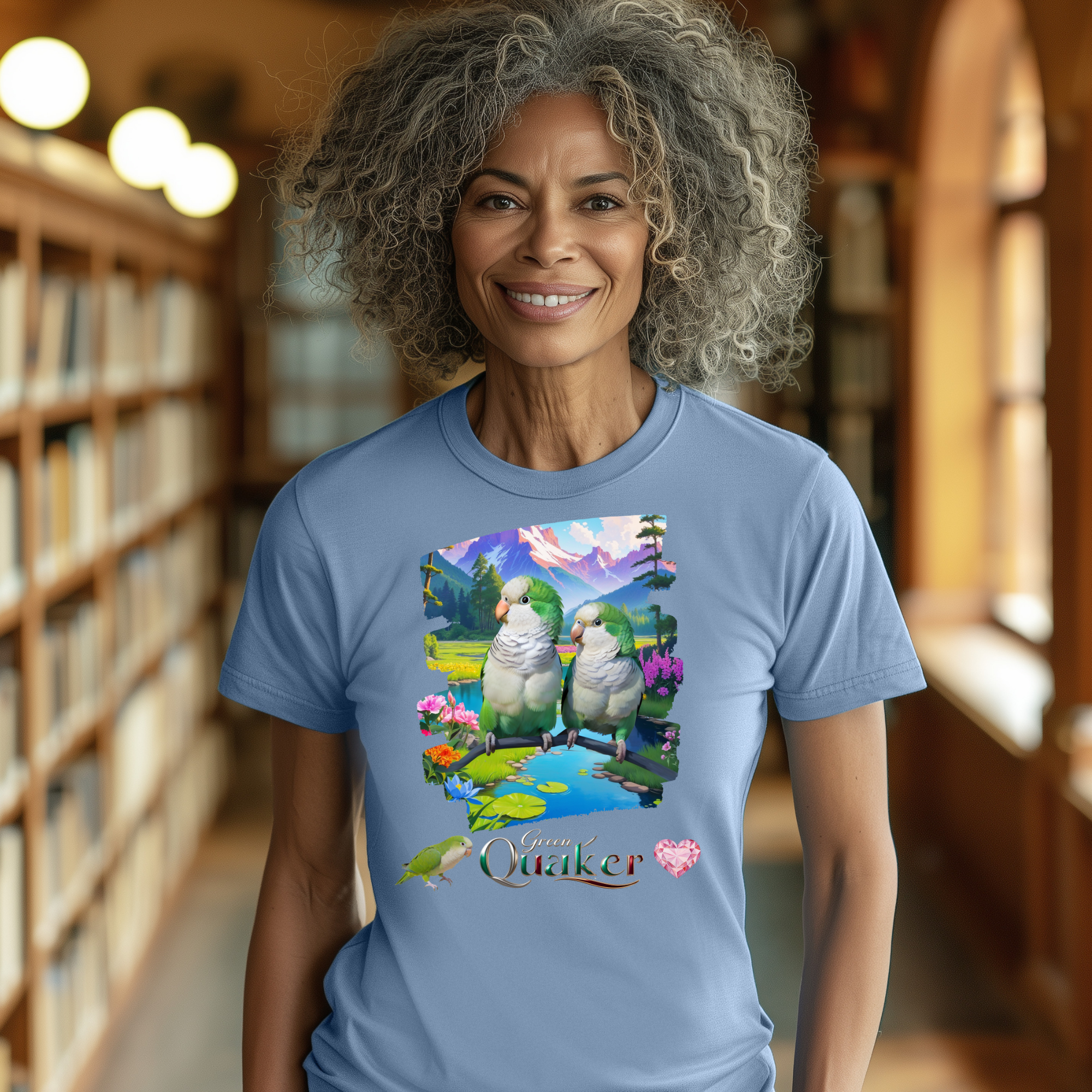 Green Quaker Nature T-Shirt