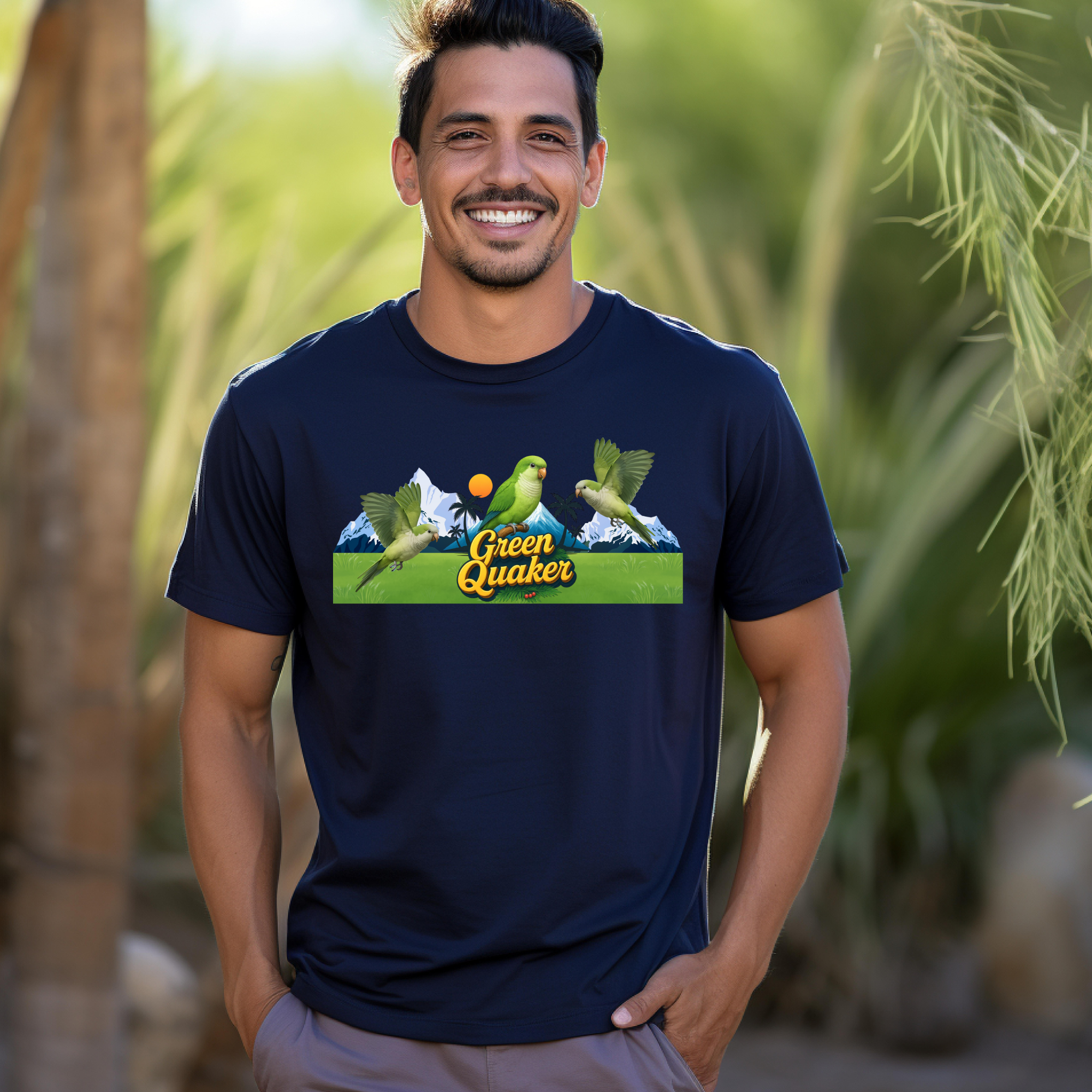 Green Quaker Sunrise T-Shirt
