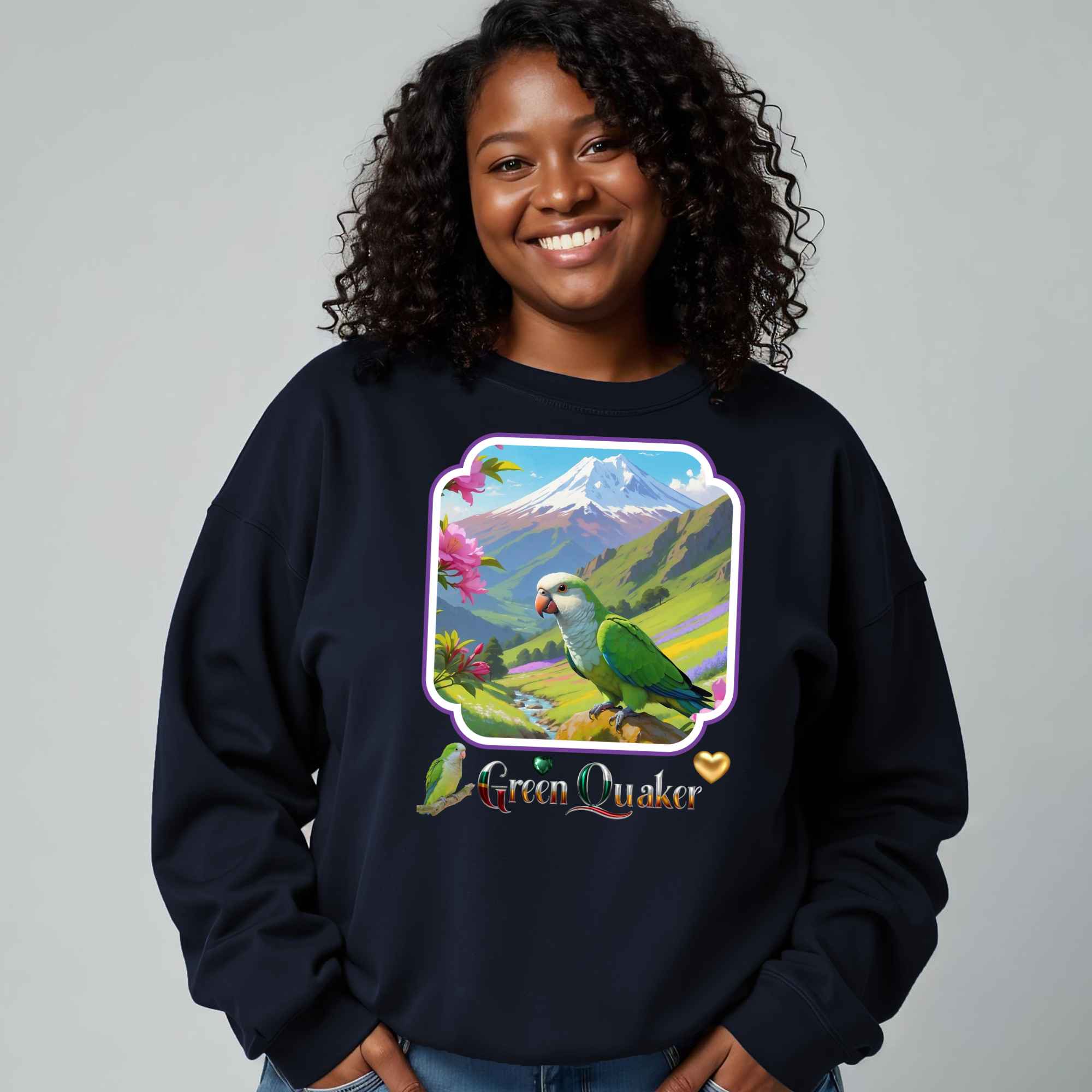 Green Quaker Mountain Sweatshirt