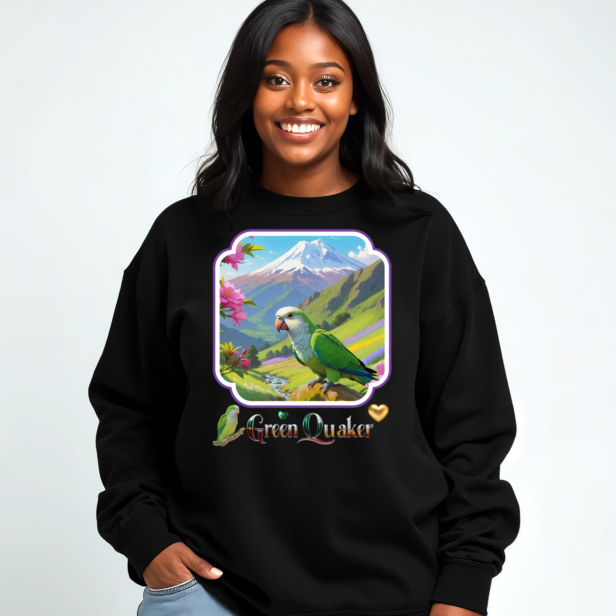 Green Quaker Mountain Sweatshirt