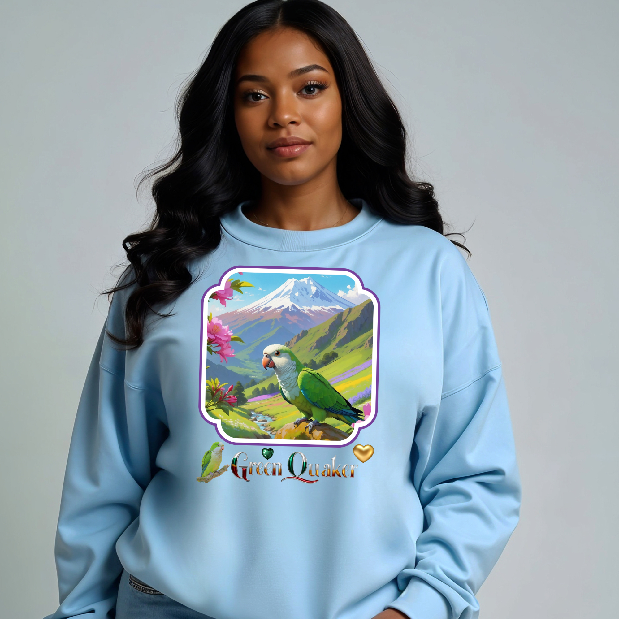 Green Quaker Mountain Sweatshirt