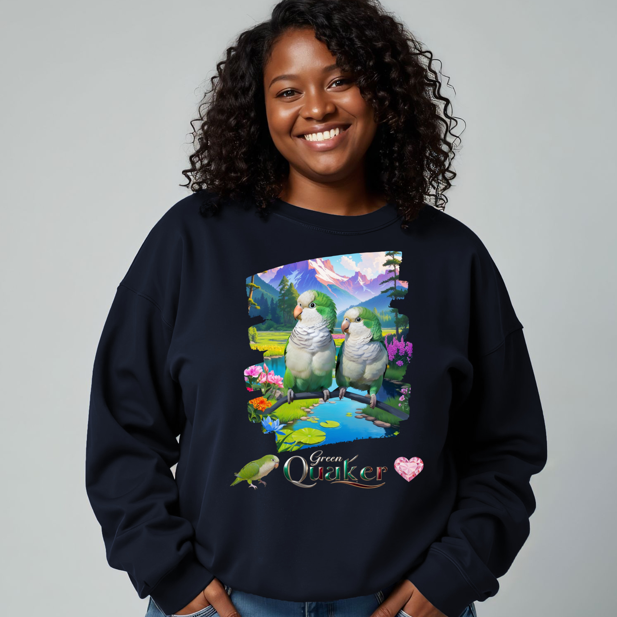 Green Quaker Nature Sweatshirt