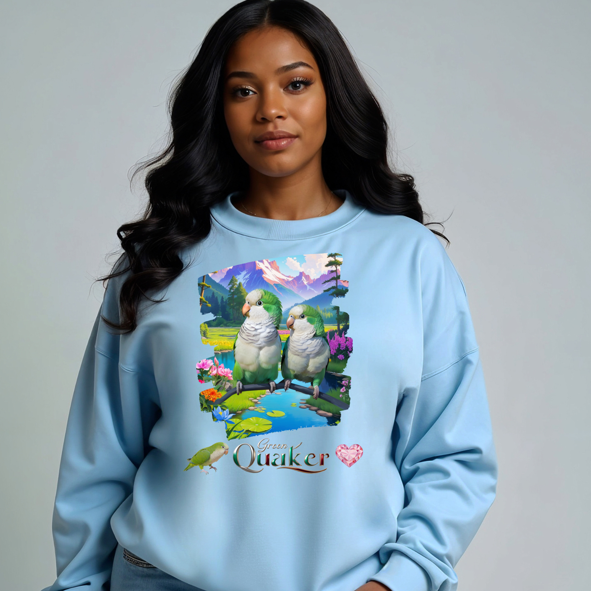 Green Quaker Nature Sweatshirt