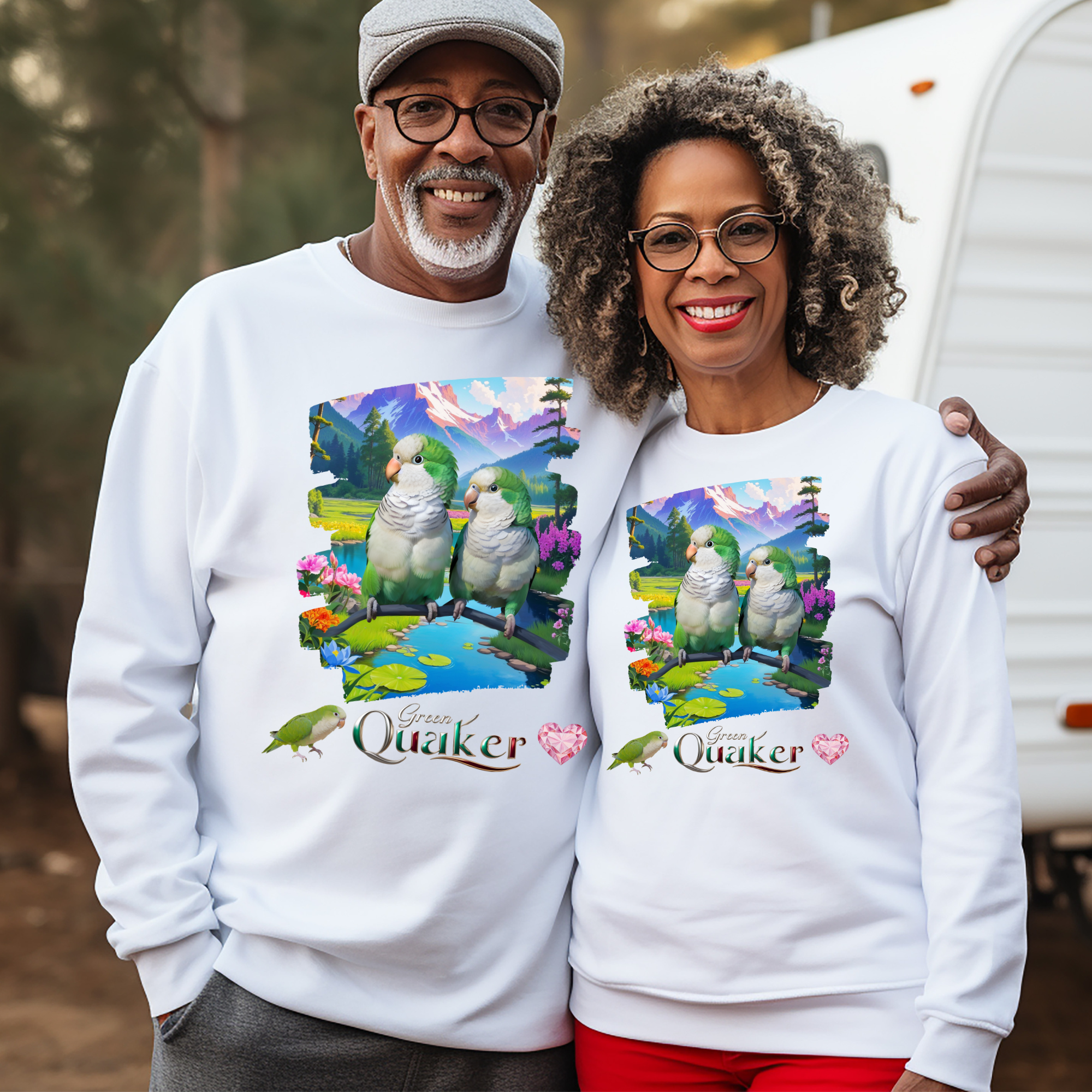 Green Quaker Nature Sweatshirt