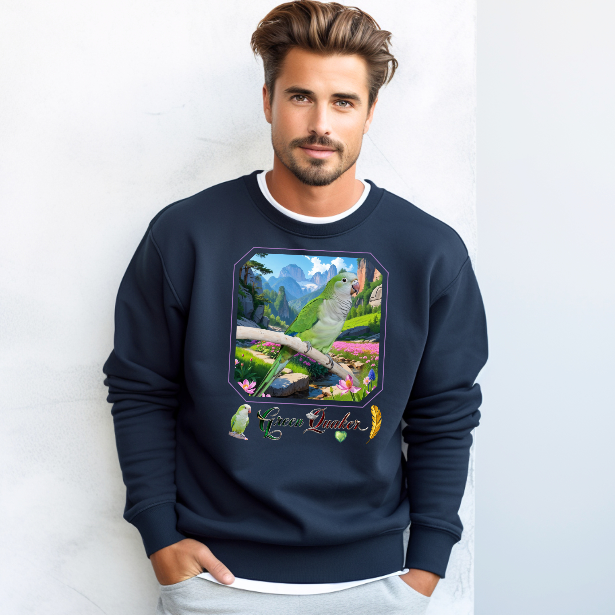 Green Quaker Nature Sweatshirt