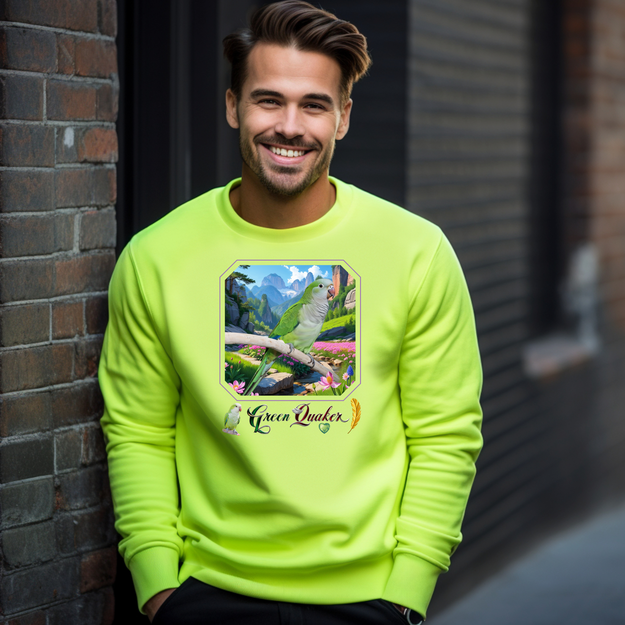 Green Quaker Nature Sweatshirt