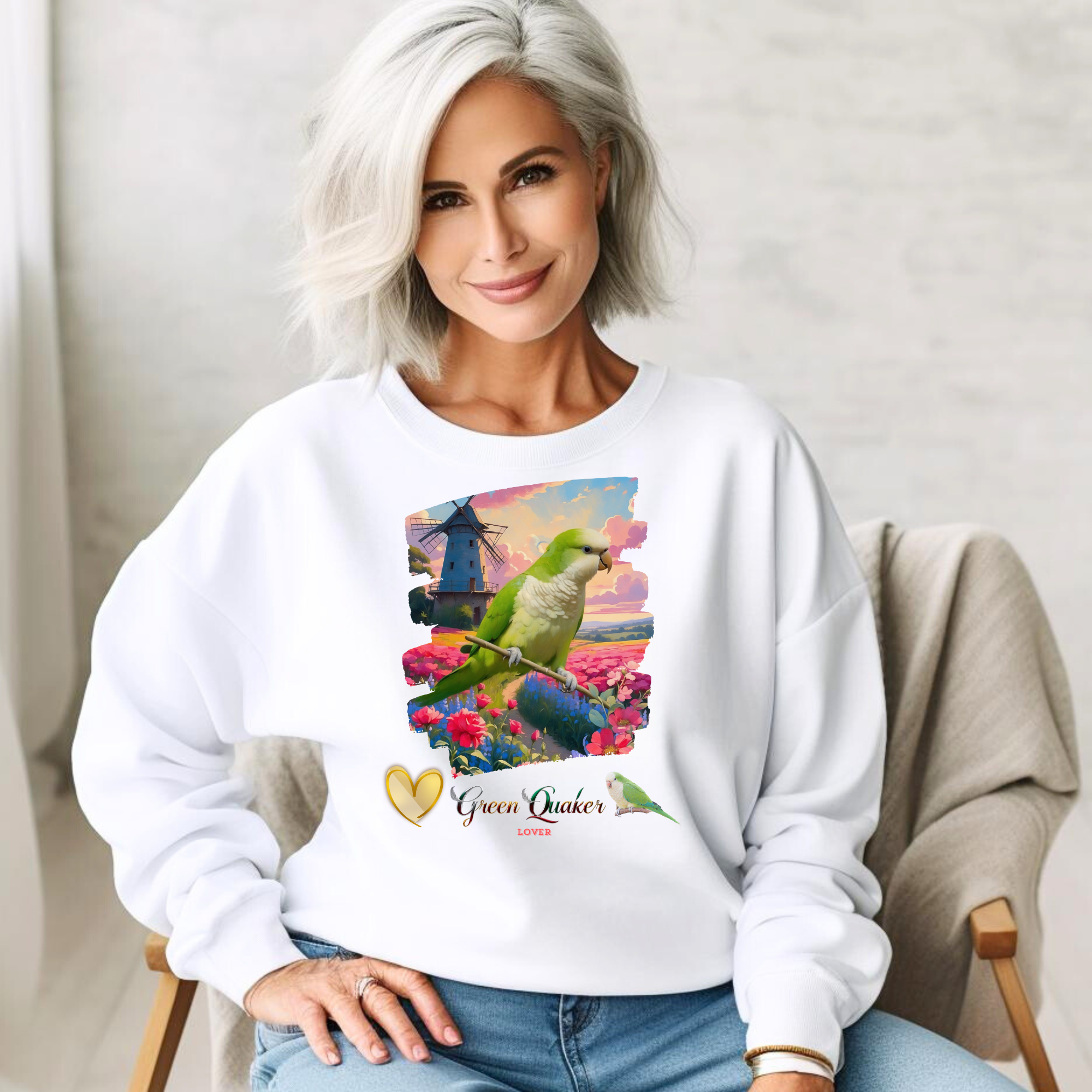 Green Quaker Lover Sweatshirt