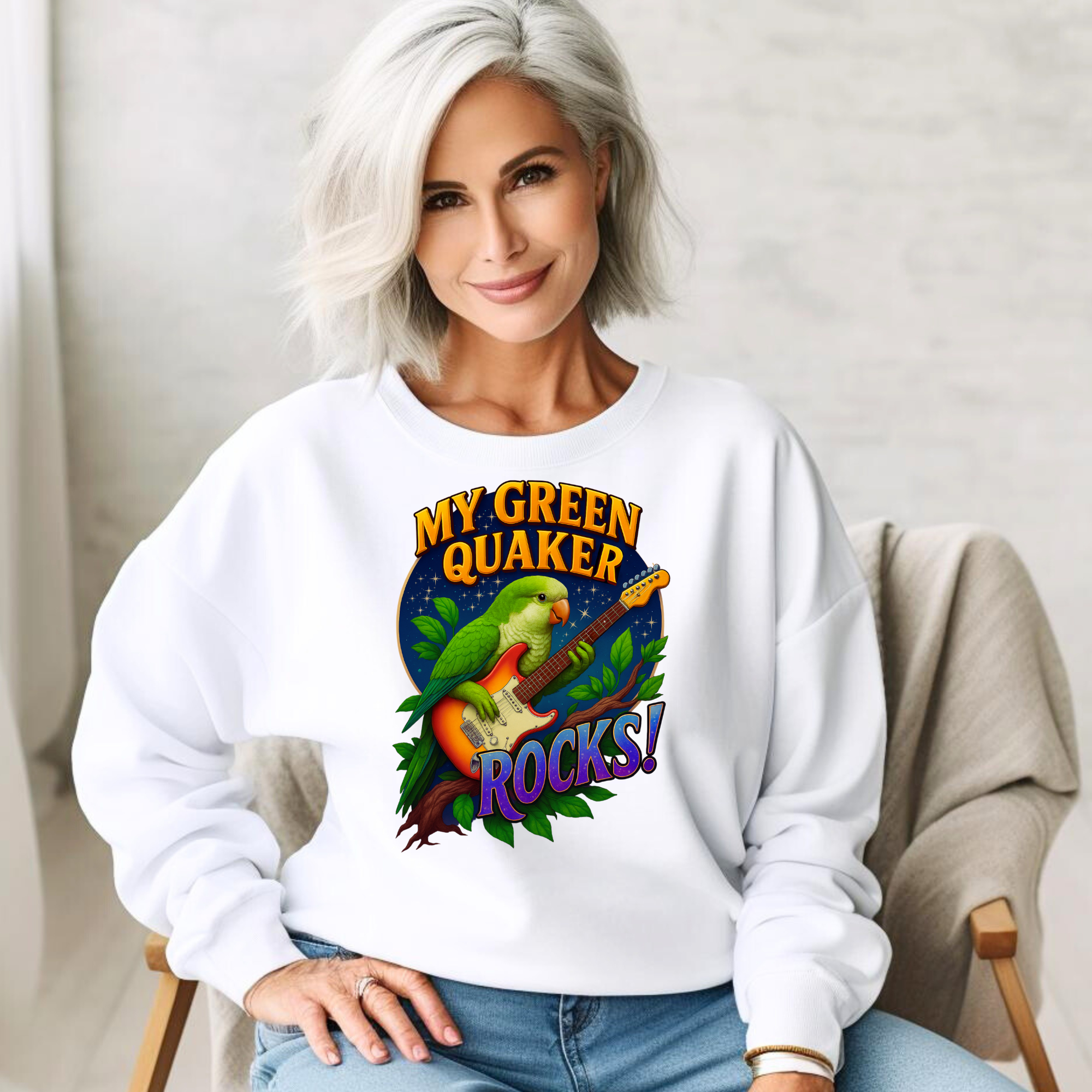 Green Quaker Rocks Sweatshirt