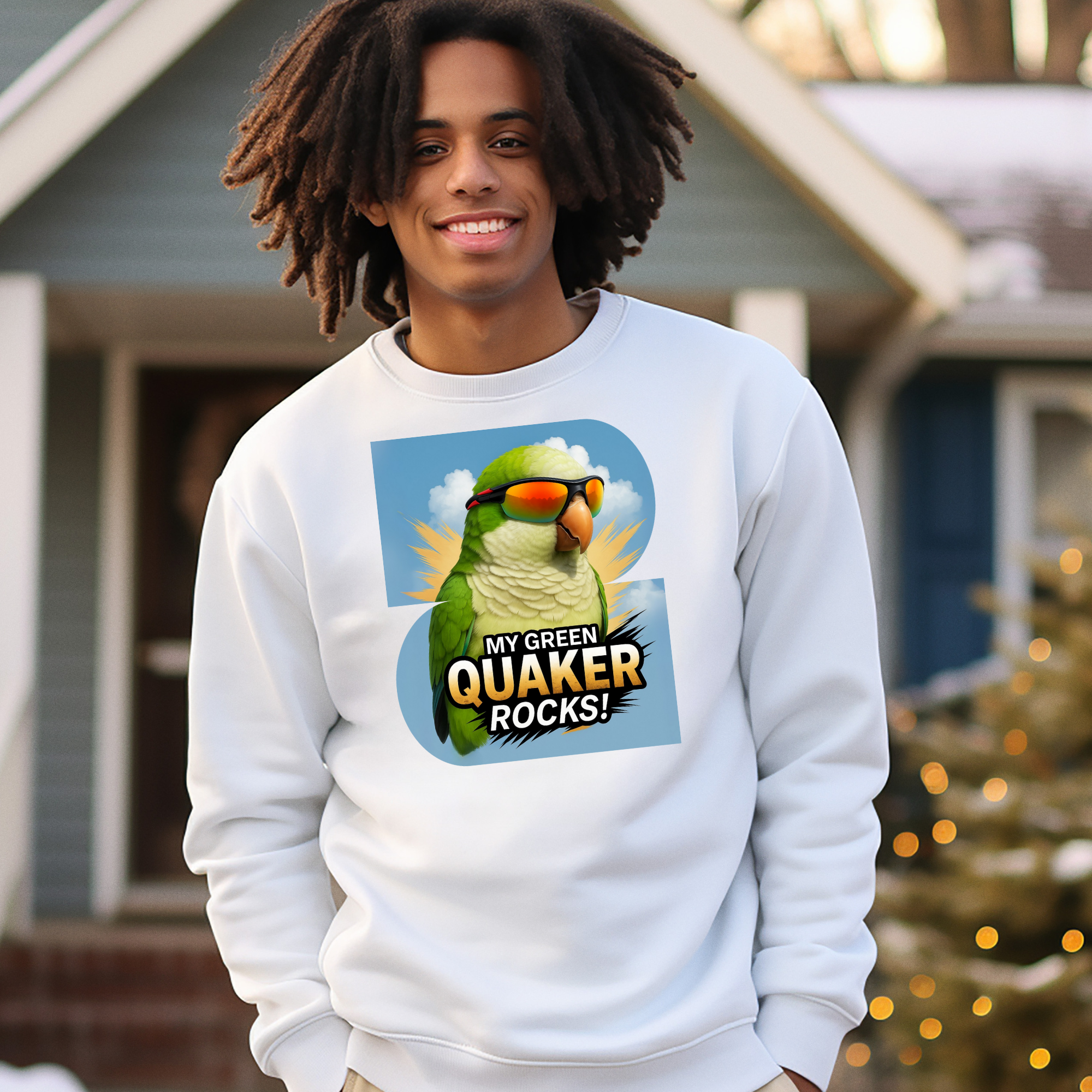 Green Quaker Rocks Sweatshirt