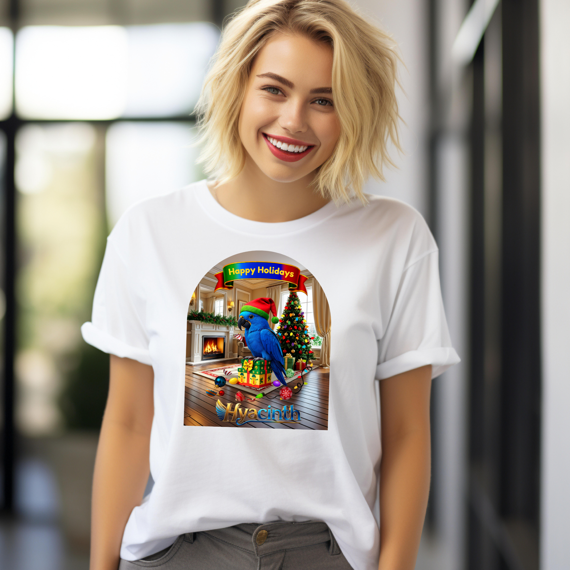 Happy Holidays Hyacinth T-Shirt
