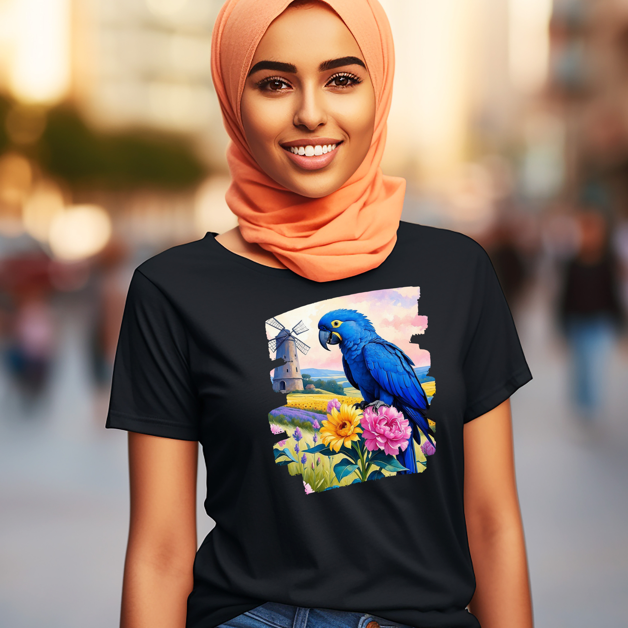 Hyacinth Lover Hibiscus T-Shirt