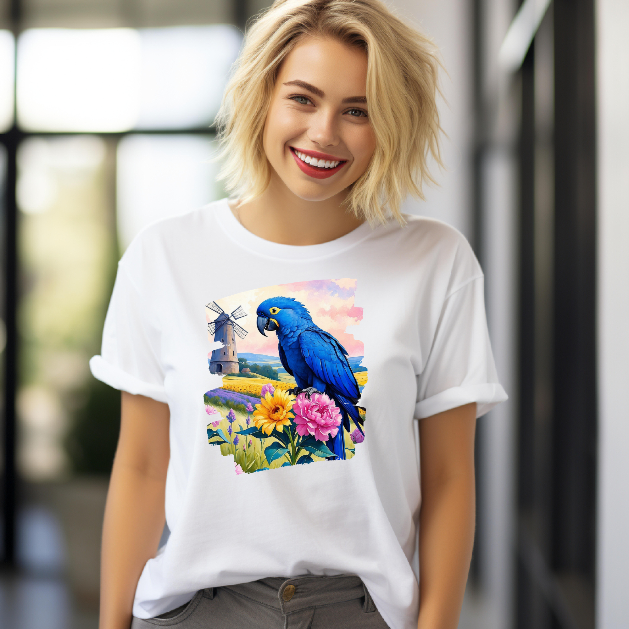 Hyacinth Lover Hibiscus T-Shirt