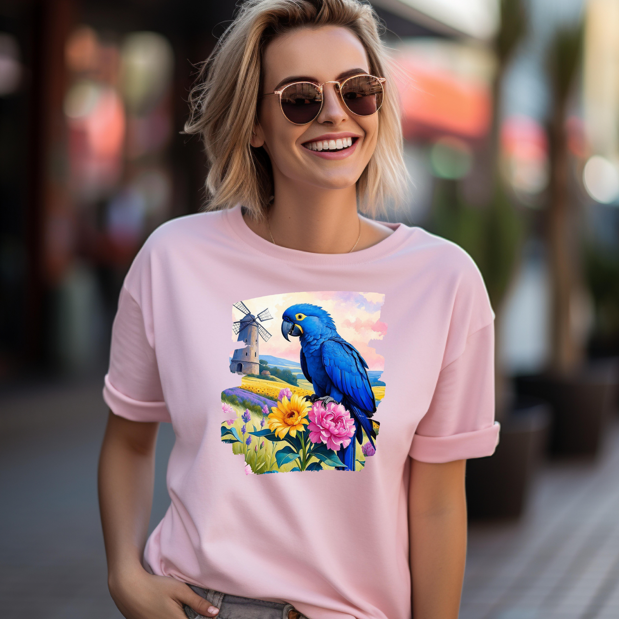 Hyacinth Lover Hibiscus T-Shirt