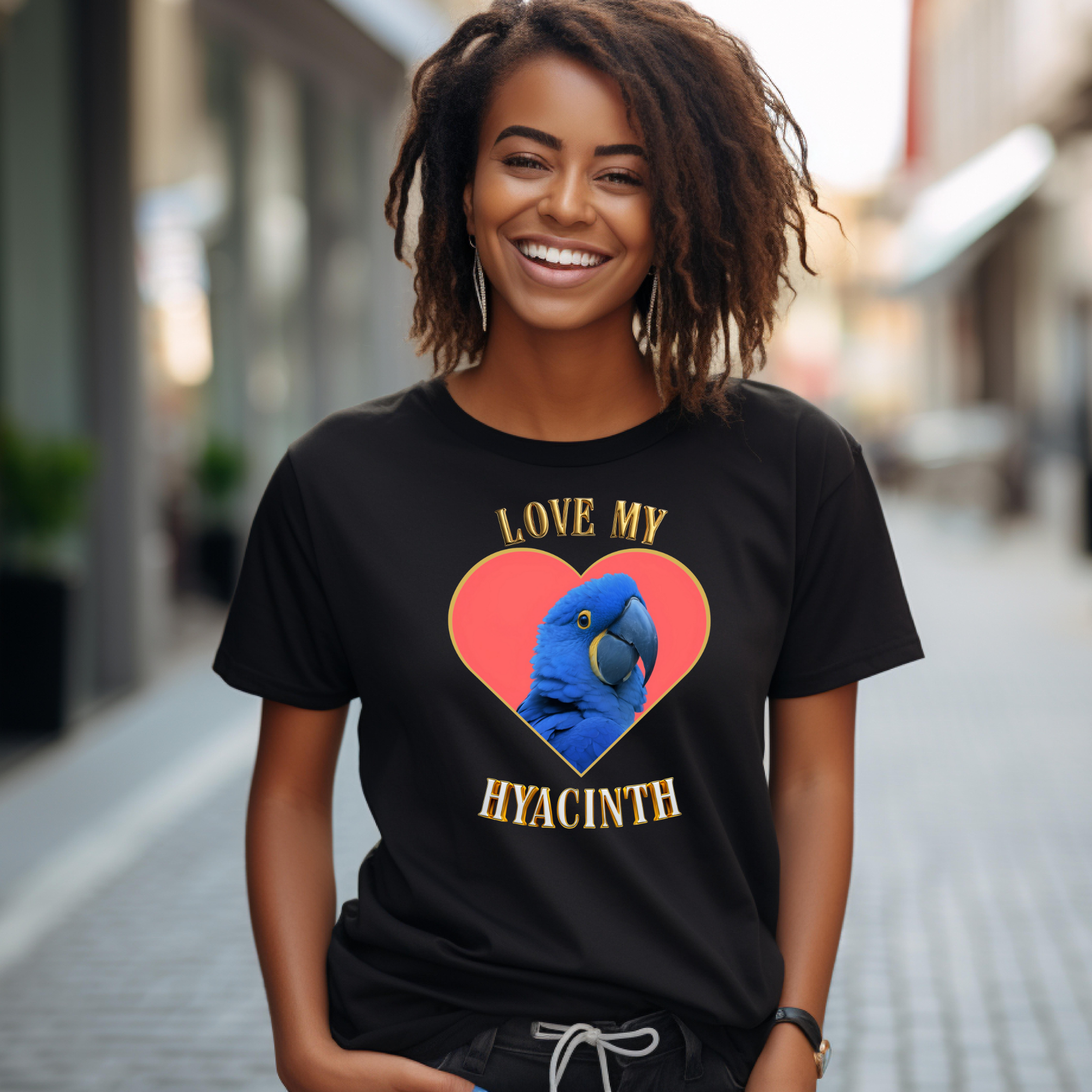 Love My Hyacinth Heart T-Shirt