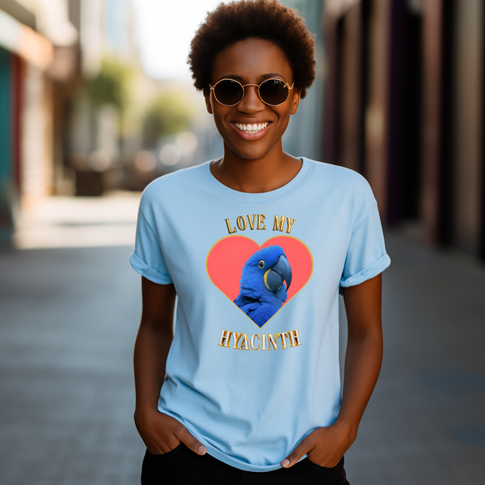 Love My Hyacinth Heart T-Shirt