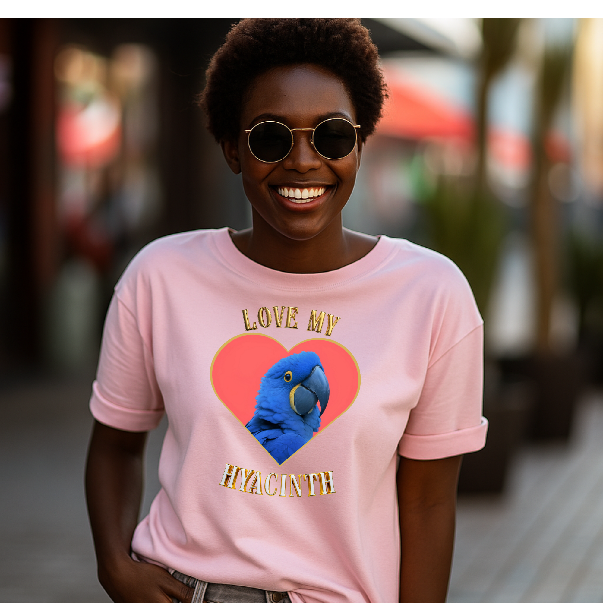 Love My Hyacinth Heart T-Shirt