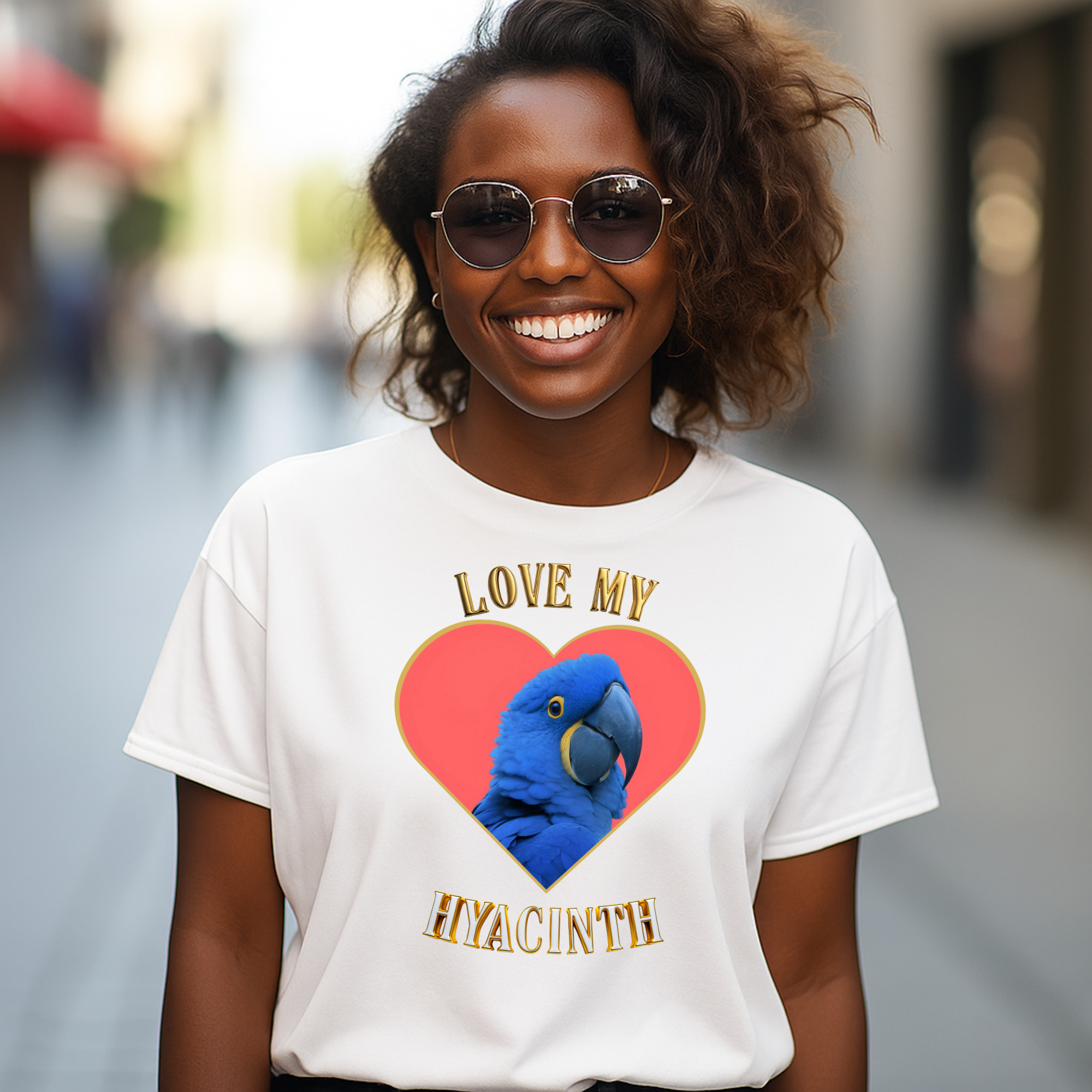 Love My Hyacinth Heart T-Shirt