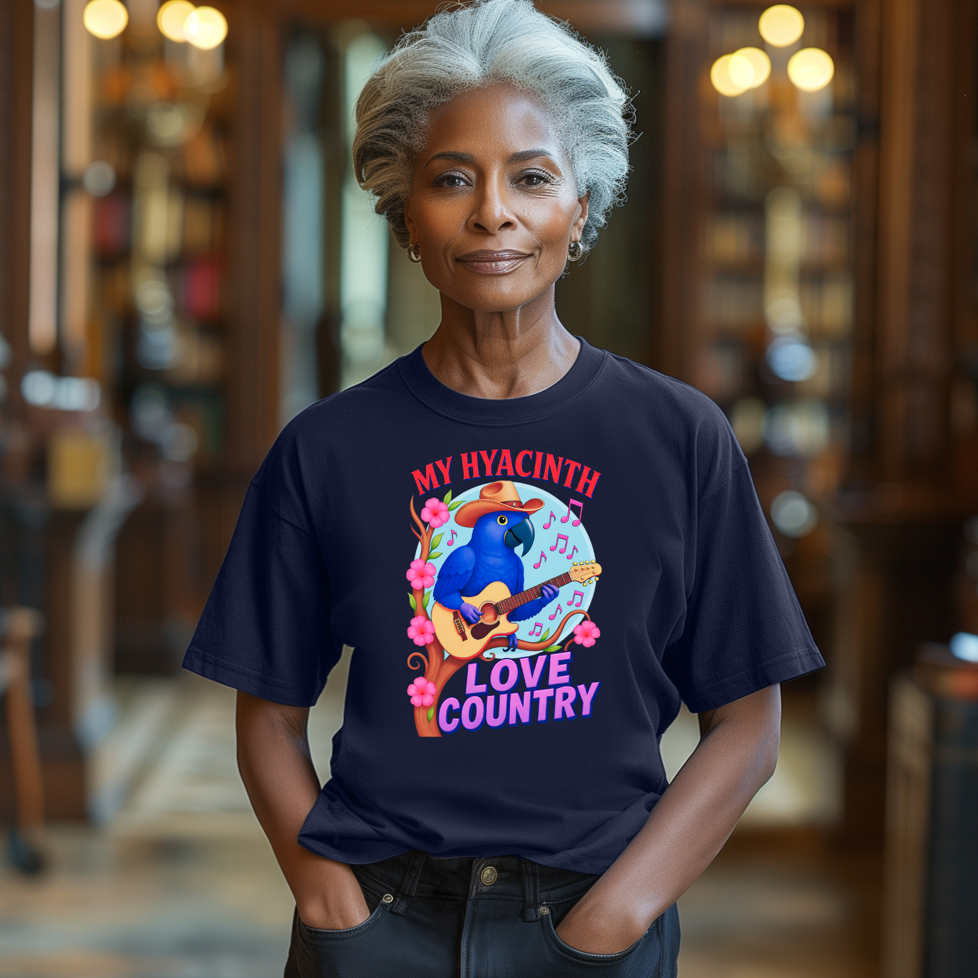 Hyacinth Love Country T-Shirt