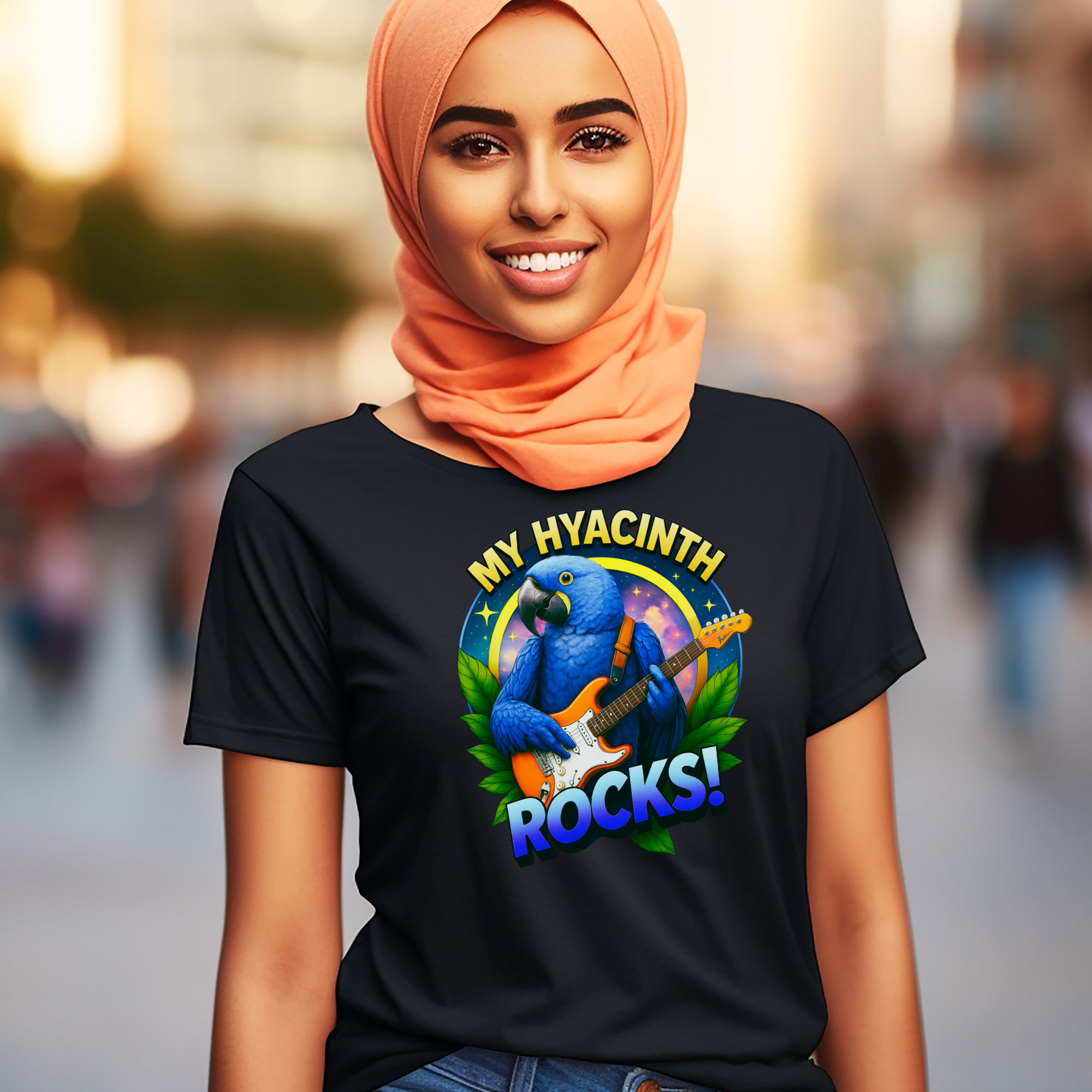 My Hyacinth Rocks Music T-Shirt