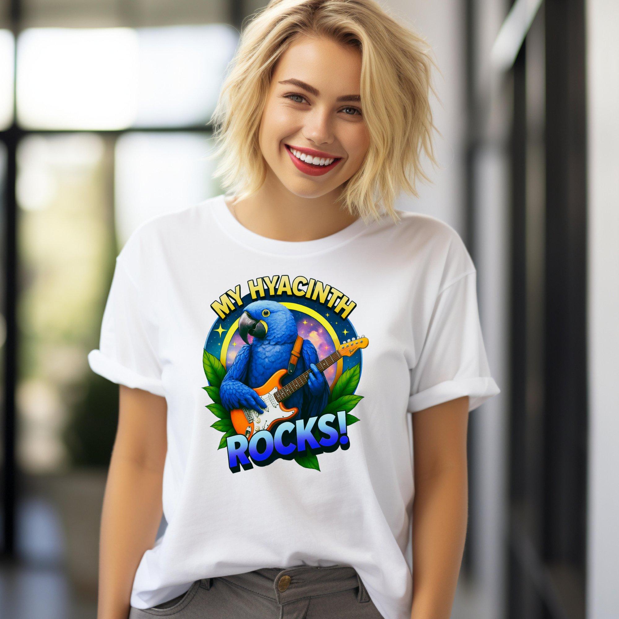 My Hyacinth Rocks Music T-Shirt